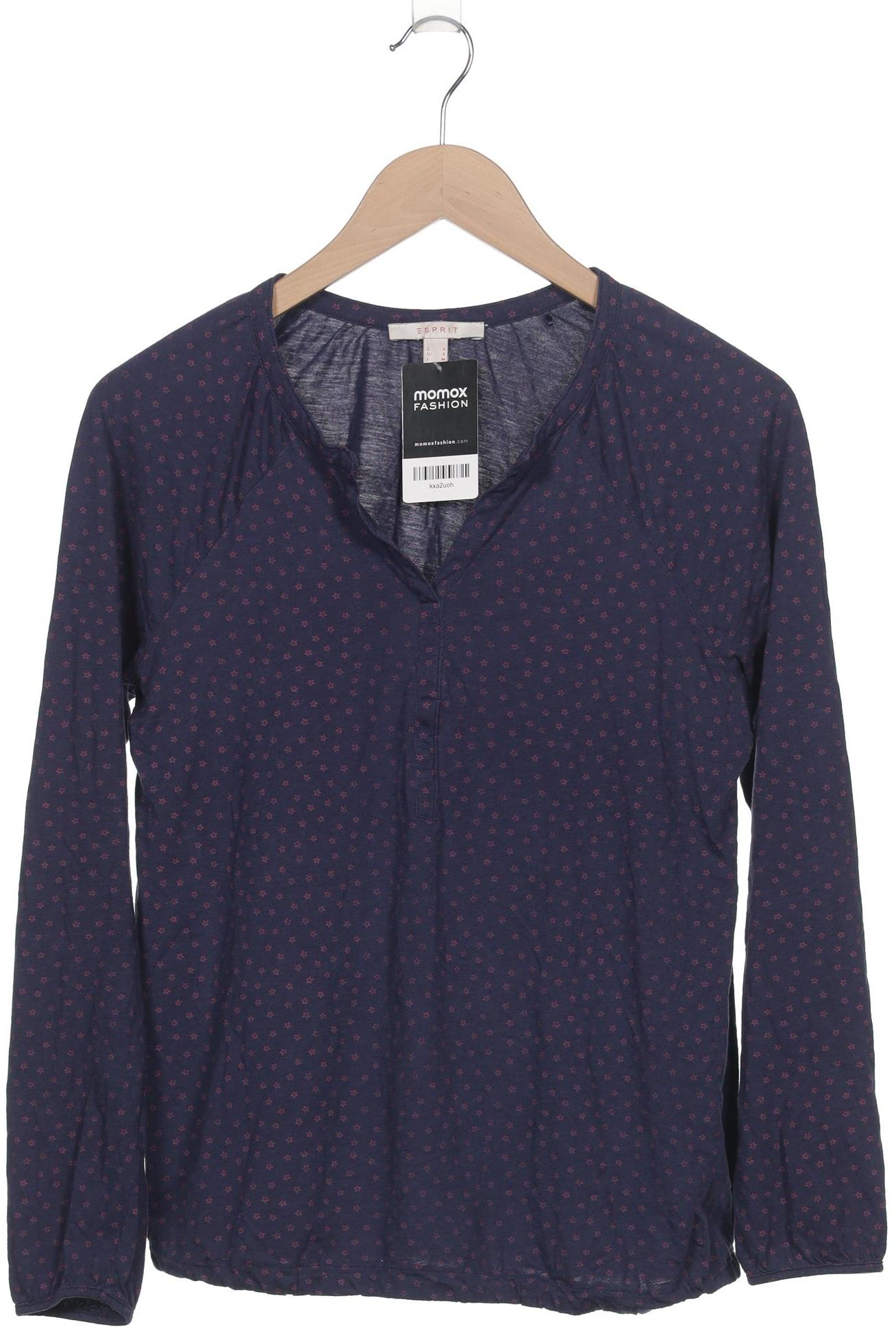 

Esprit Damen Langarmshirt, marineblau, Gr. 36