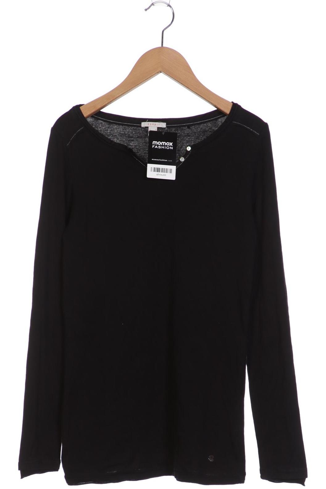

Esprit Damen Langarmshirt, schwarz, Gr. 36