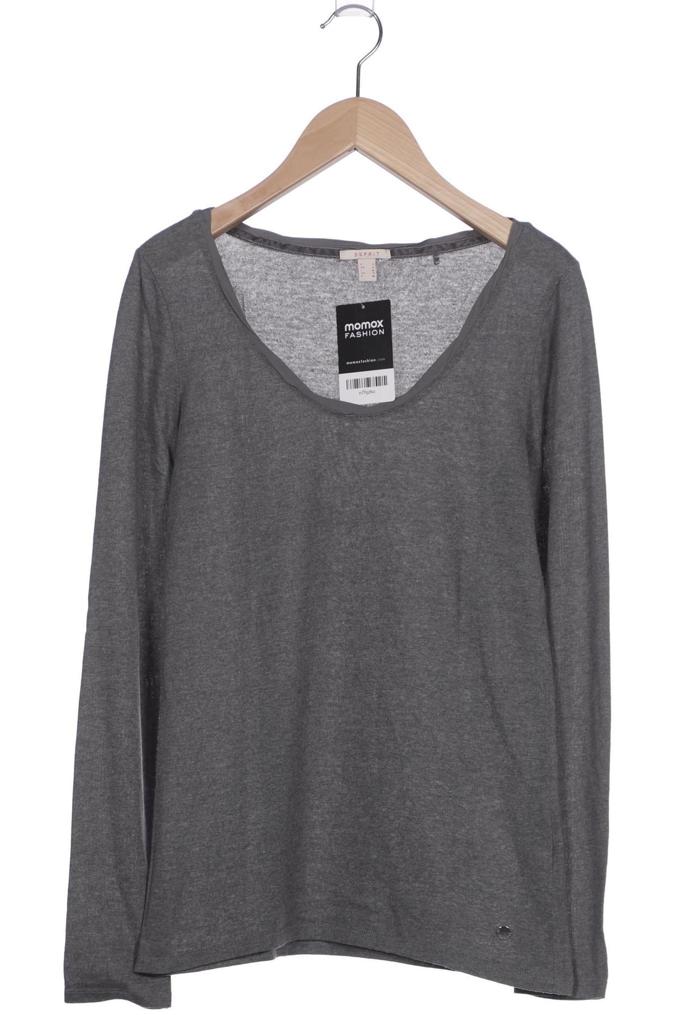 

Esprit Damen Langarmshirt, grau, Gr. 36