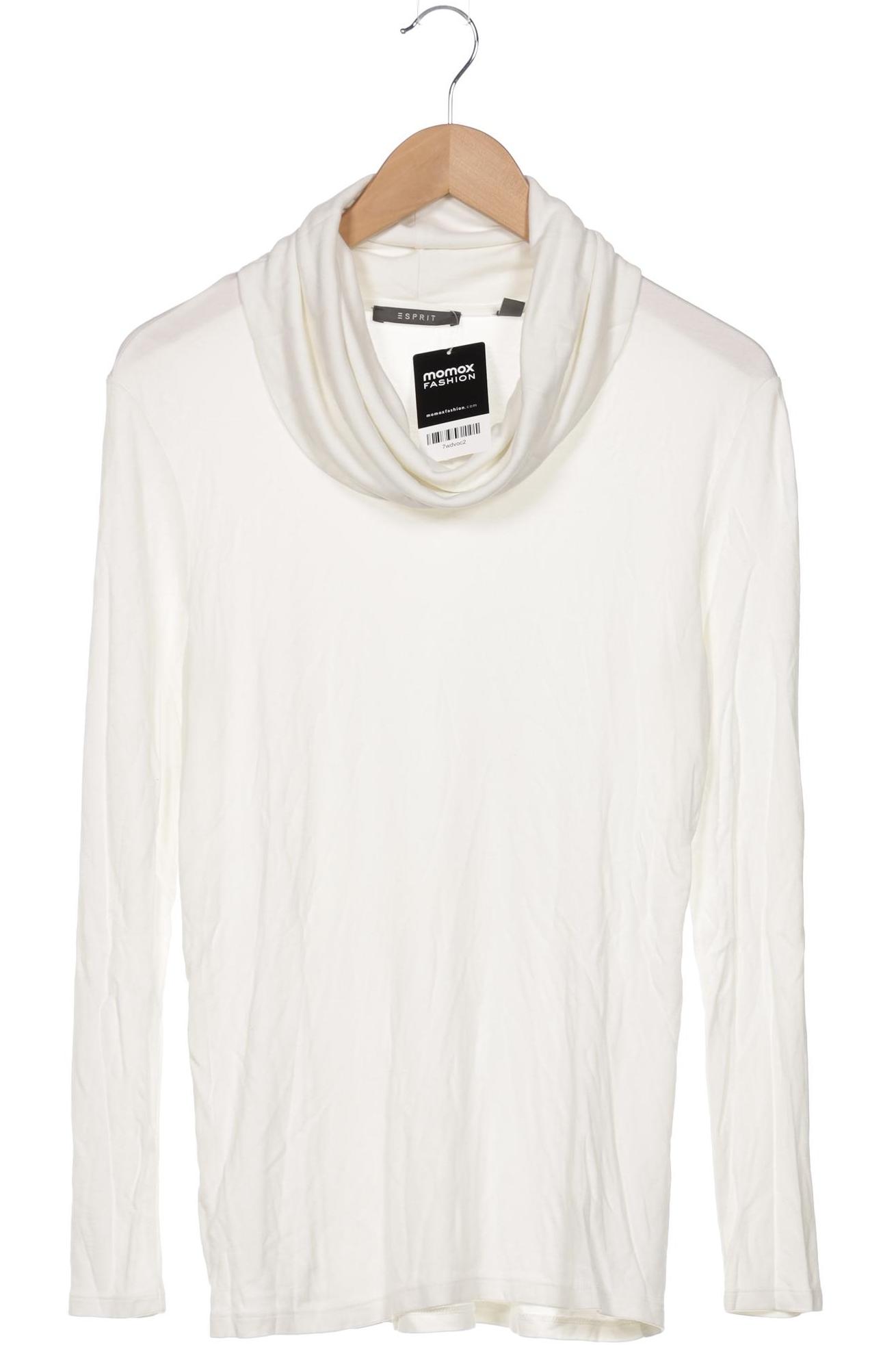 

Esprit Damen Langarmshirt, weiß, Gr. 44