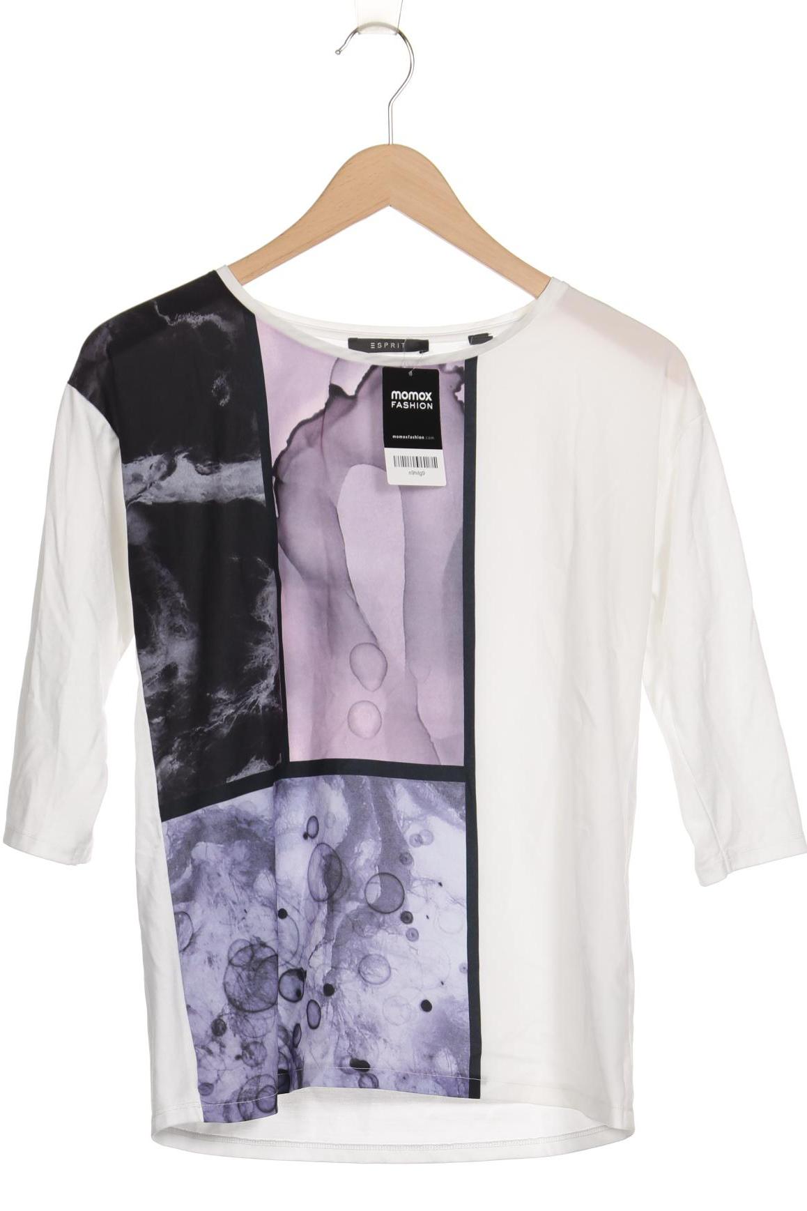 

Esprit Damen Langarmshirt, weiß, Gr. 34