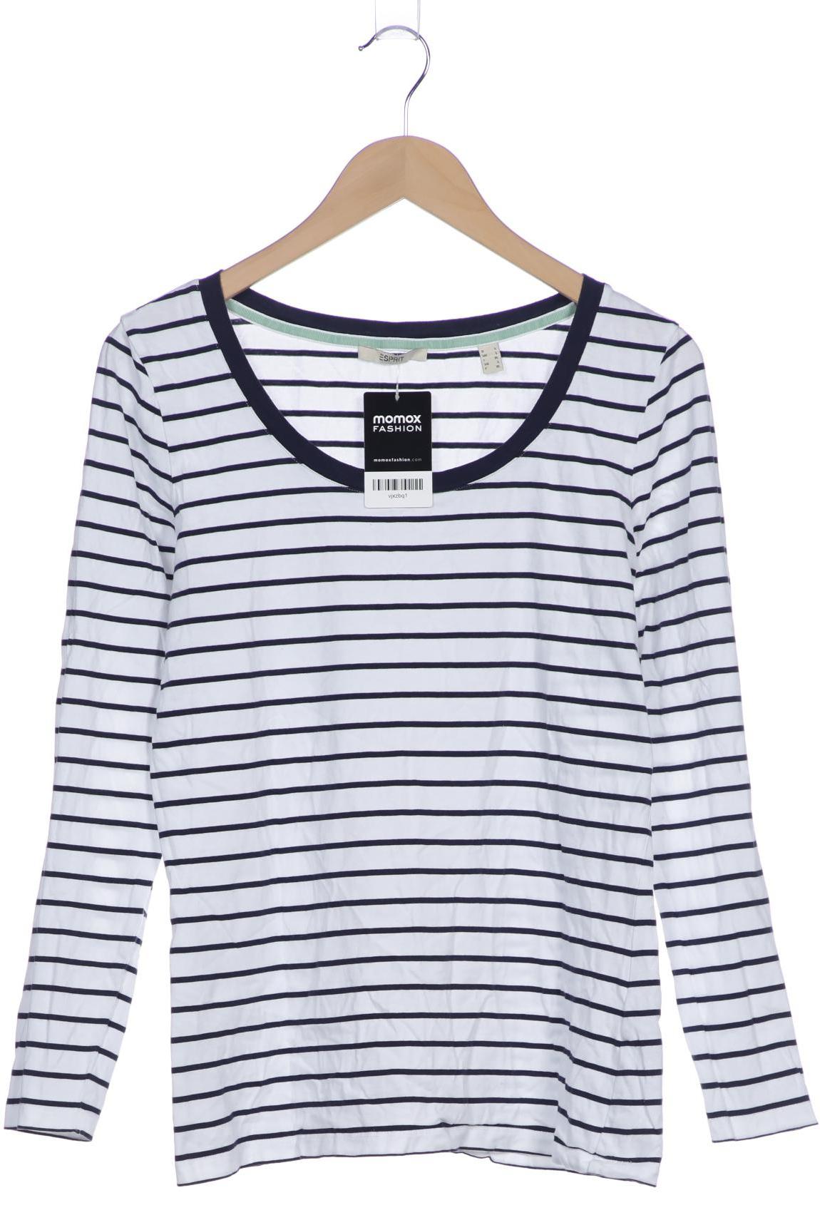 

Esprit Damen Langarmshirt, weiß, Gr. 42