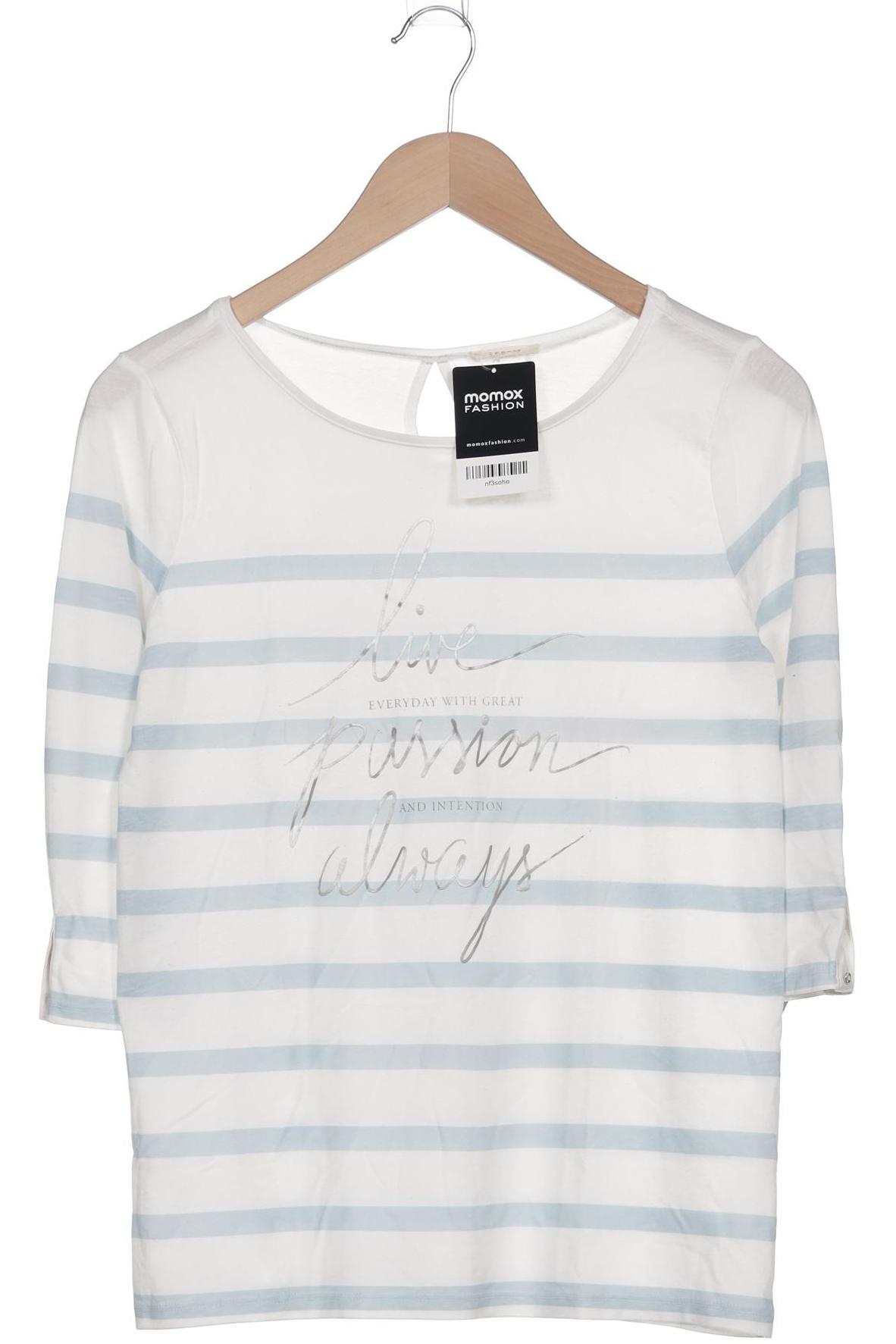 

Esprit Damen Langarmshirt, weiß, Gr. 38