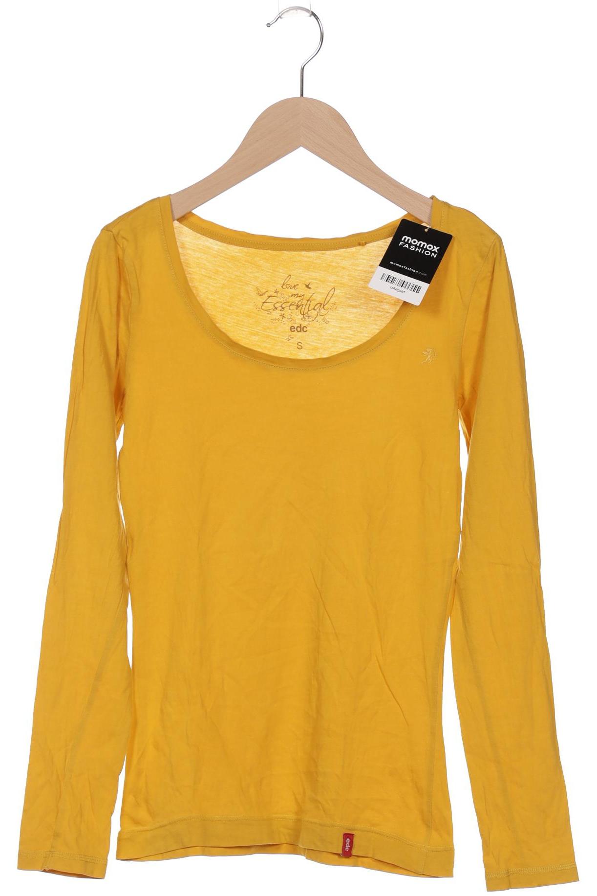 

Esprit Damen Langarmshirt, gelb, Gr. 36