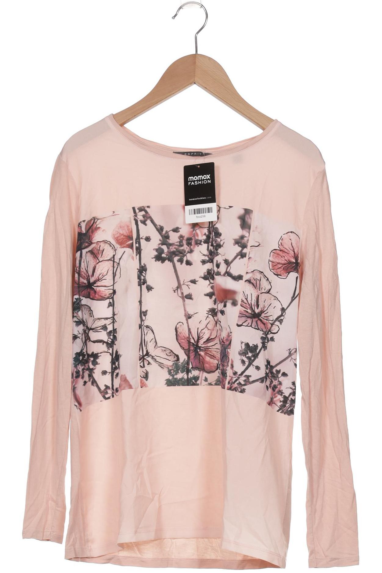 

Esprit Damen Langarmshirt, pink, Gr. 38