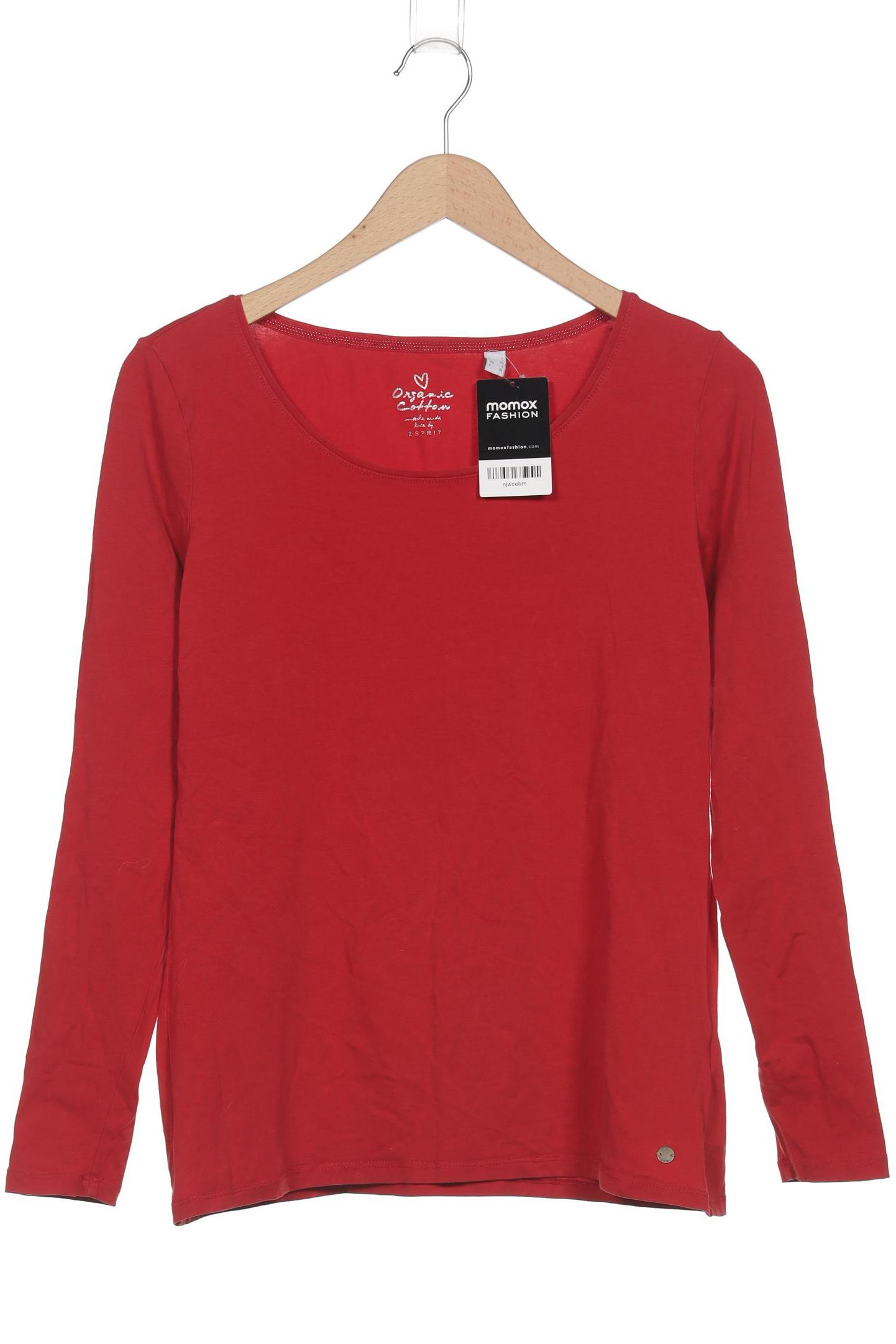 

Esprit Damen Langarmshirt, rot, Gr. 42