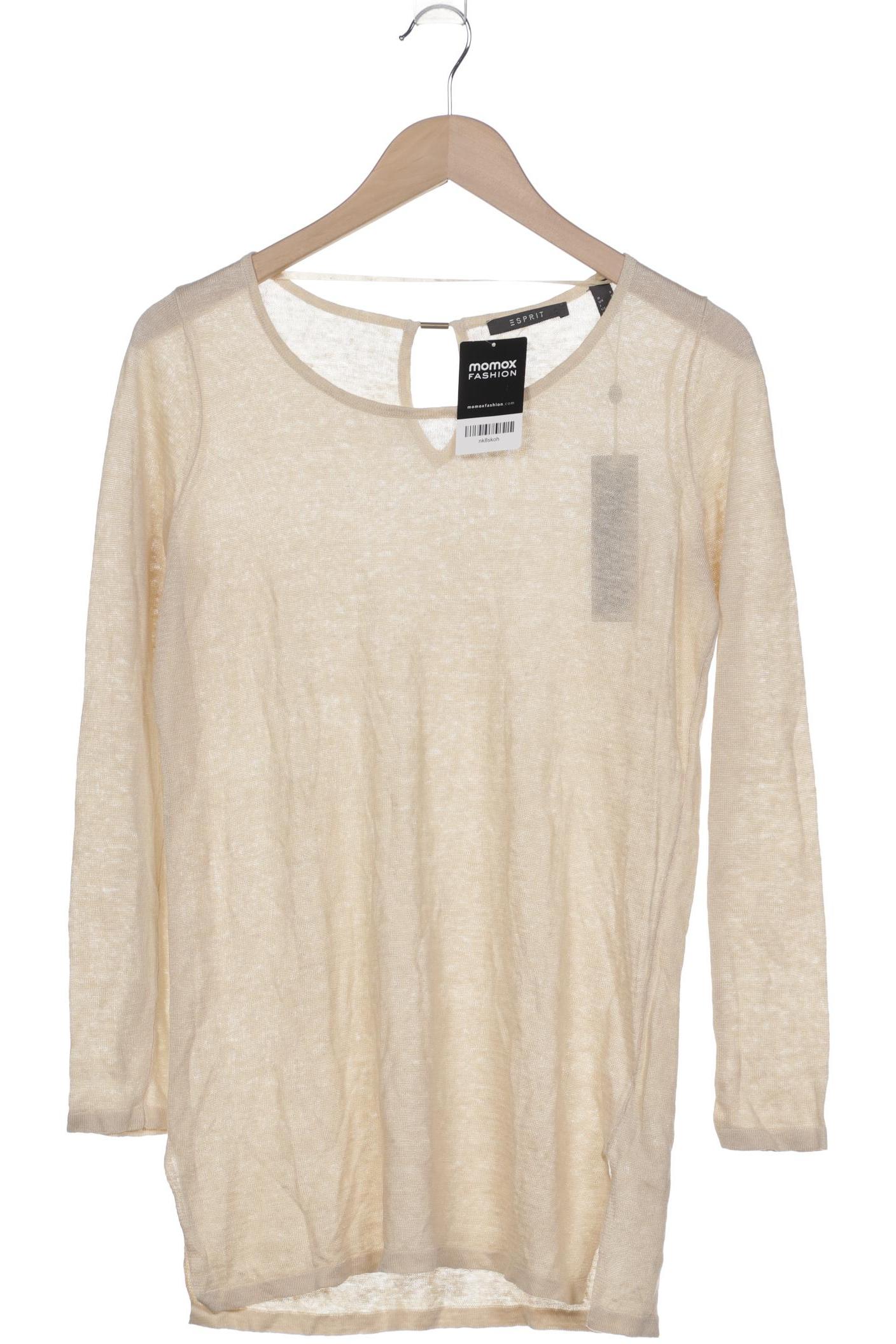 

Esprit Damen Langarmshirt, beige, Gr. 36
