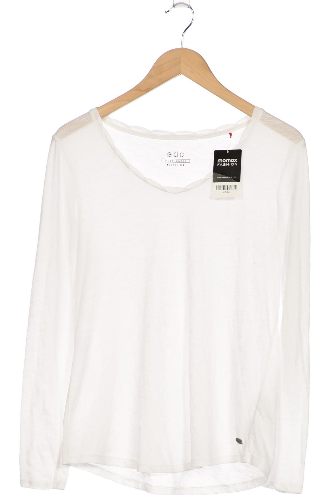 

Esprit Damen Langarmshirt, weiß, Gr. 42