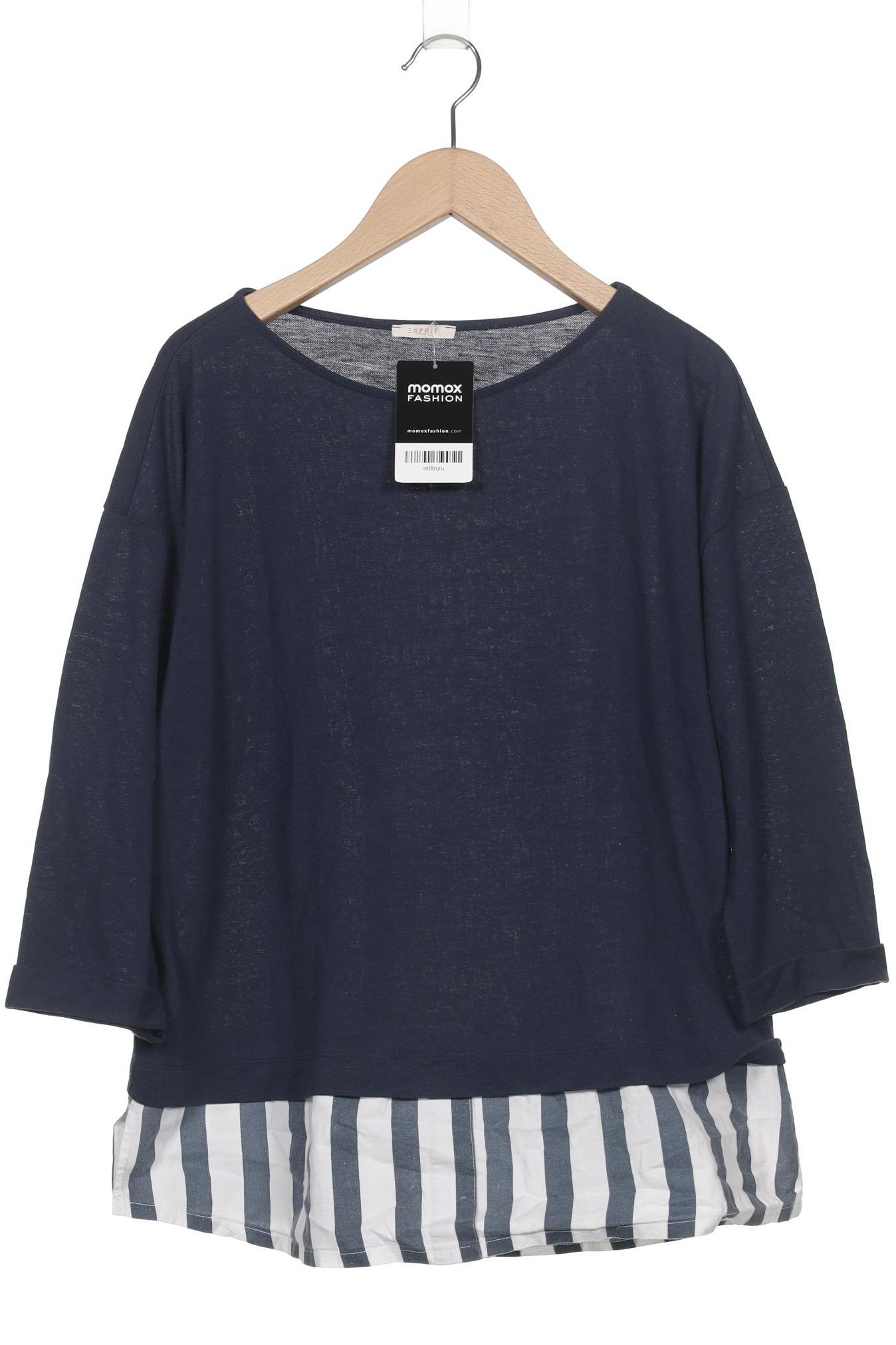 

Esprit Damen Langarmshirt, marineblau, Gr. 42