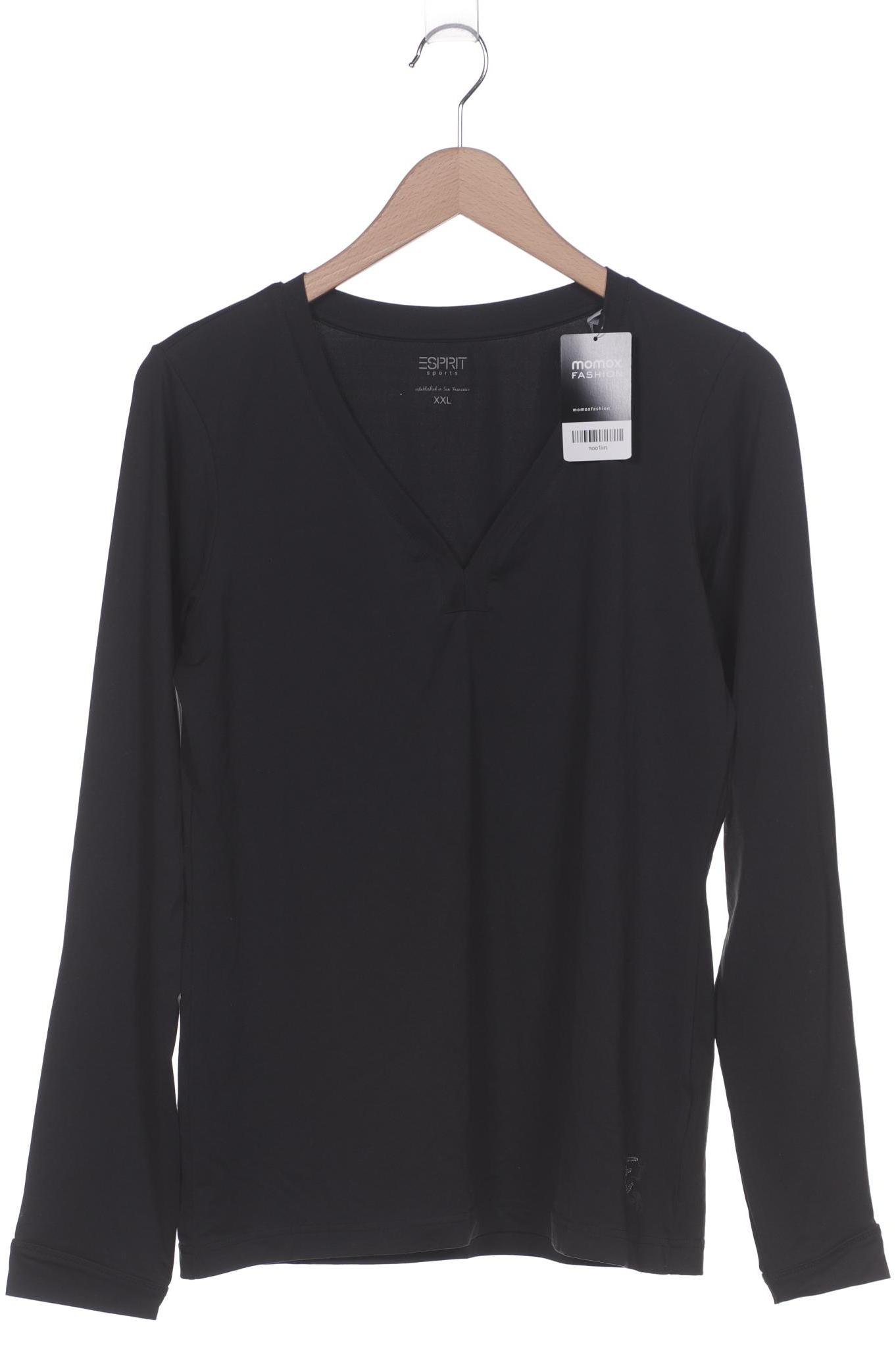 

Esprit Damen Langarmshirt, schwarz, Gr. 46