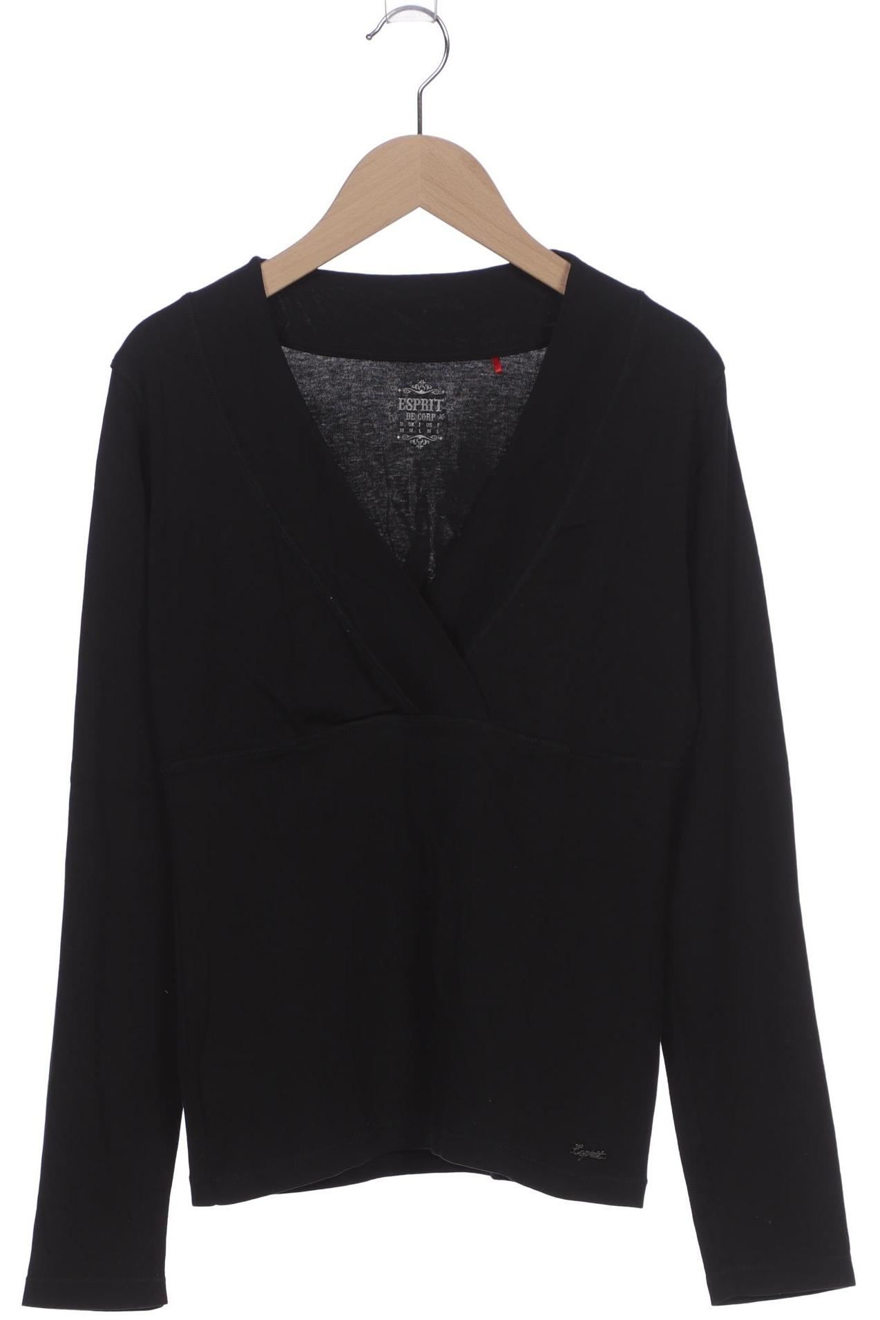 

Esprit Damen Langarmshirt, schwarz, Gr. 38