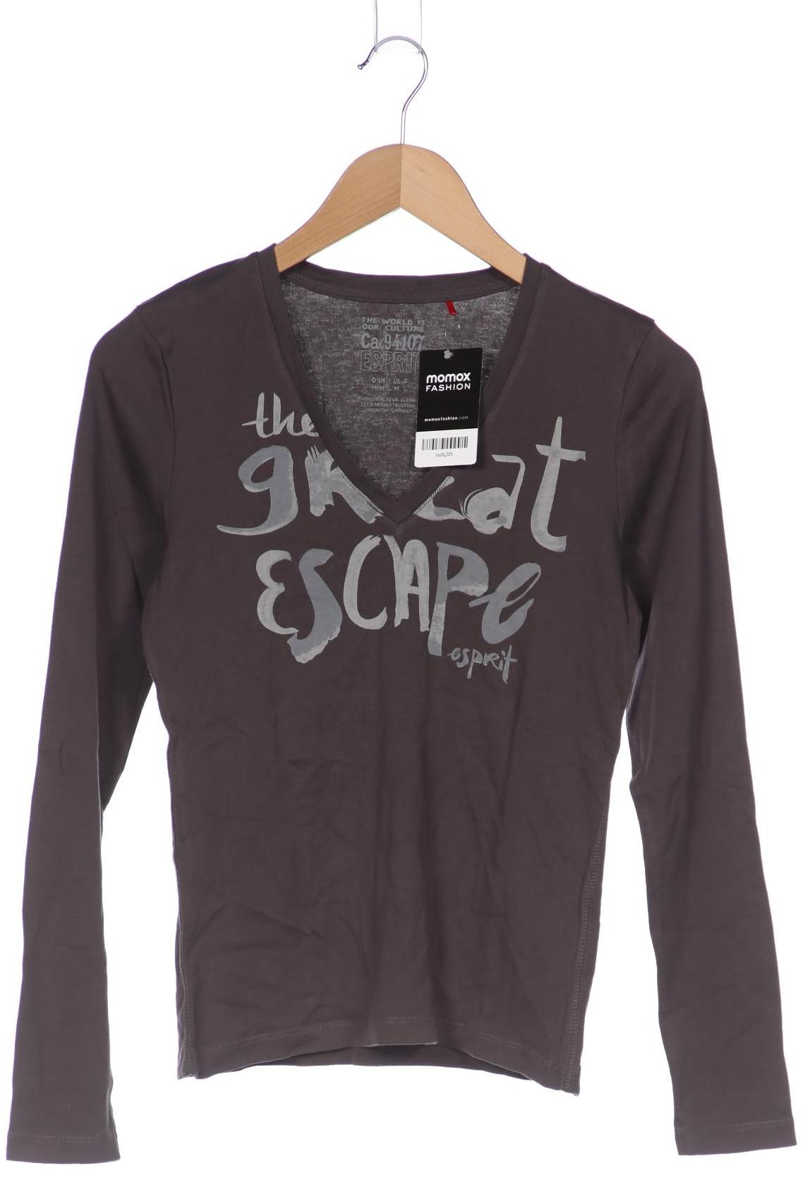 

Esprit Damen Langarmshirt, grau, Gr. 38