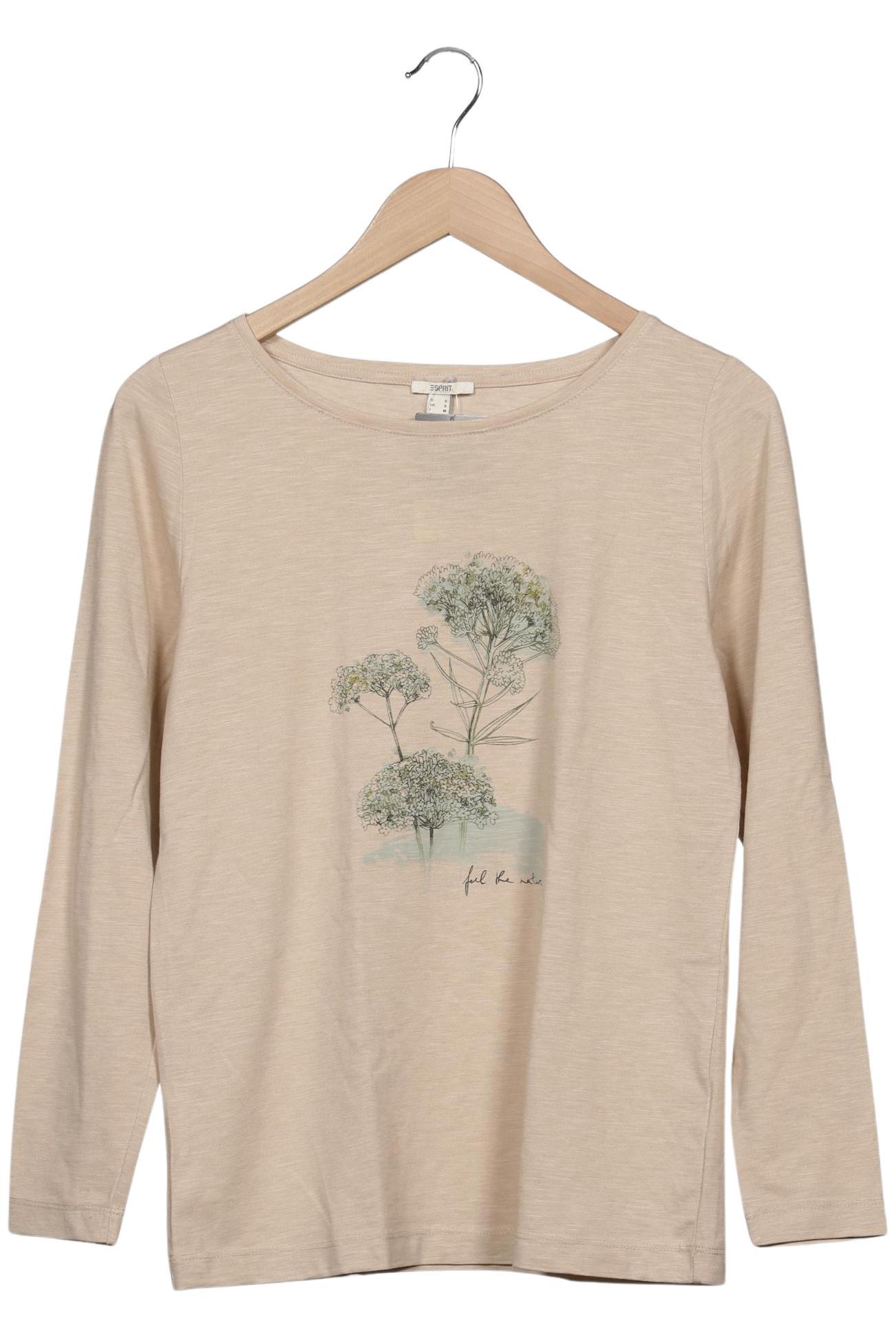 

Esprit Damen Langarmshirt, beige, Gr. 36