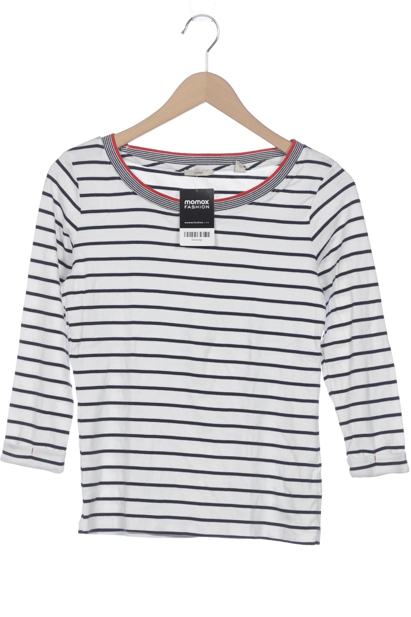 

Esprit Damen Langarmshirt, weiß, Gr. 42