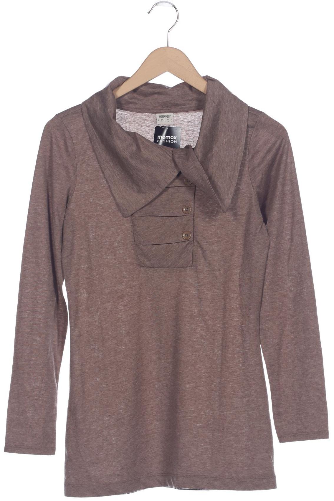 

Esprit Damen Langarmshirt, braun, Gr. 38