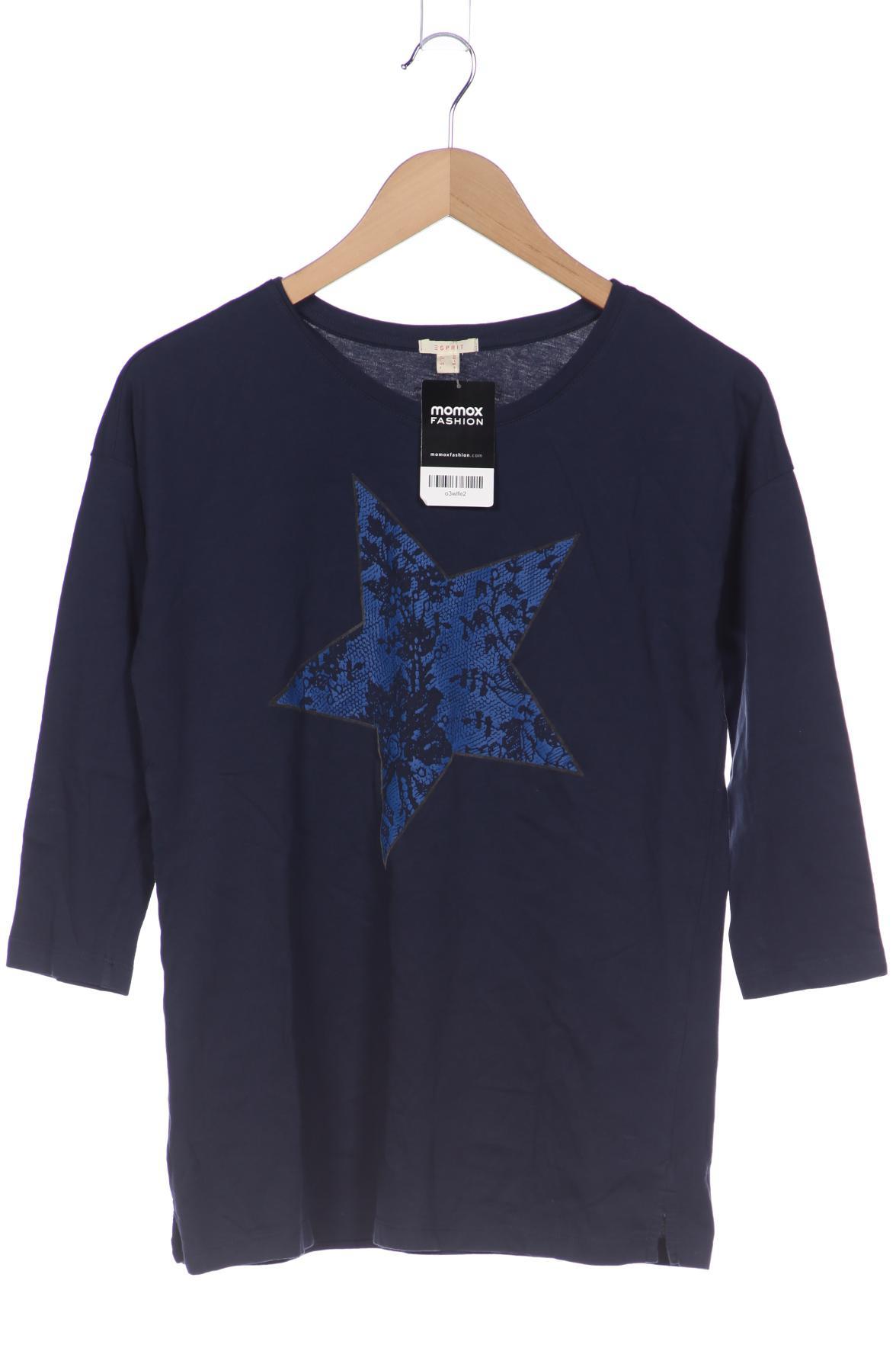 

Esprit Damen Langarmshirt, marineblau, Gr. 38