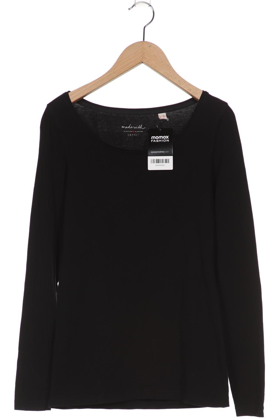 

Esprit Damen Langarmshirt, schwarz, Gr. 34