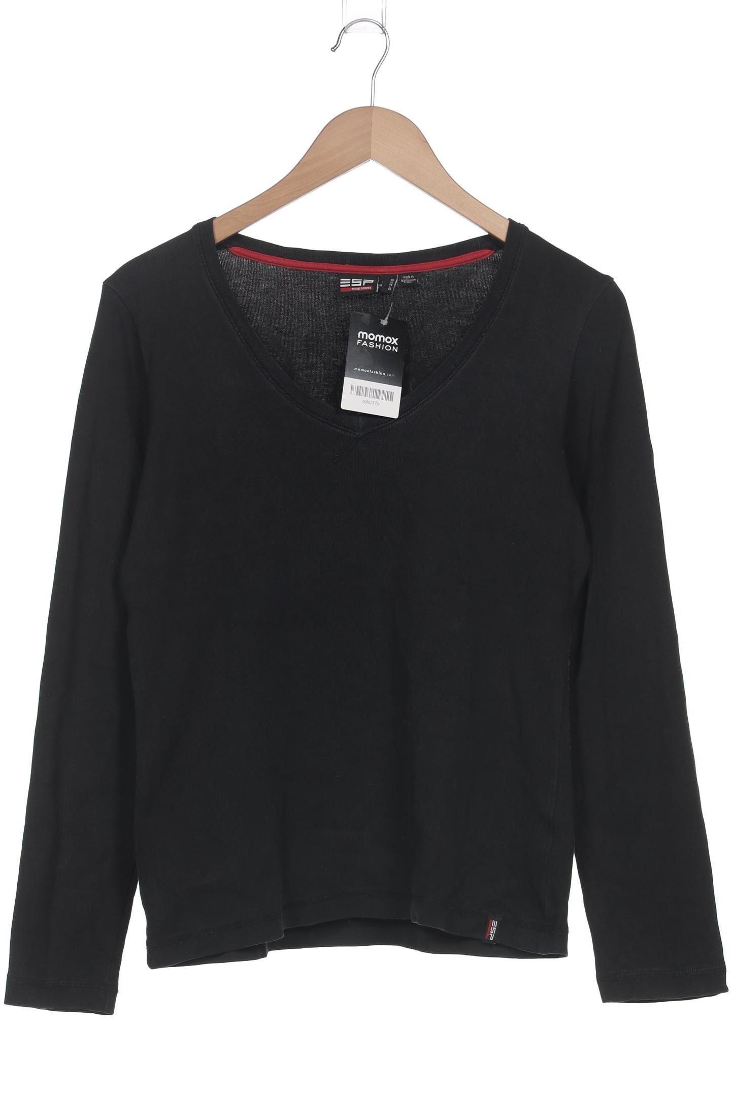 

Esprit Damen Langarmshirt, schwarz, Gr. 40