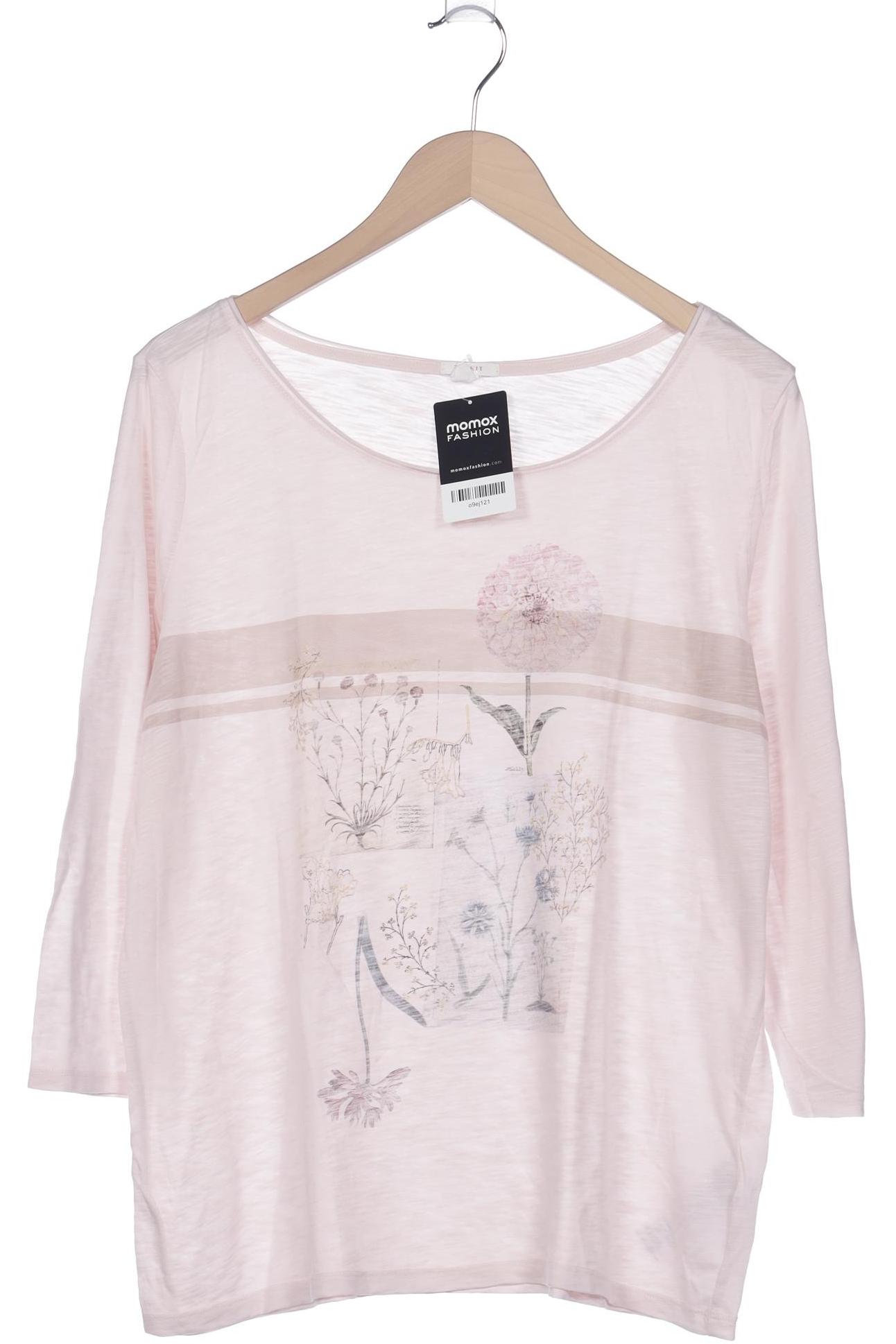 

Esprit Damen Langarmshirt, pink, Gr. 46