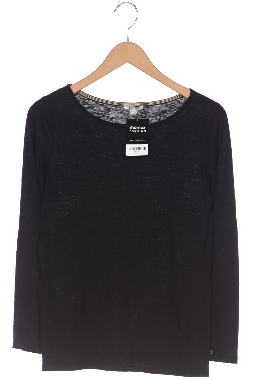 

Esprit Damen Langarmshirt, schwarz, Gr. 38