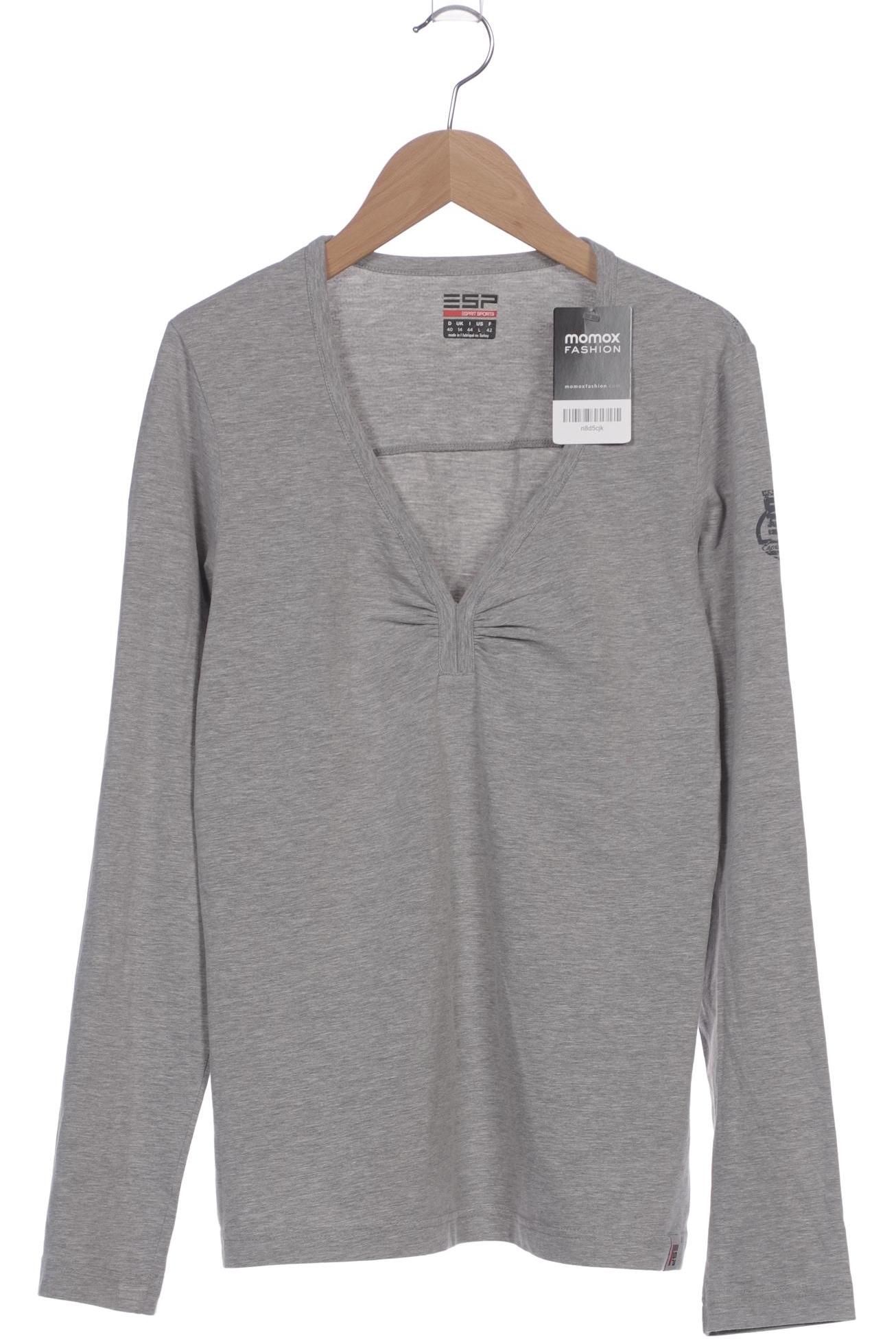 

Esprit Damen Langarmshirt, grau, Gr. 40