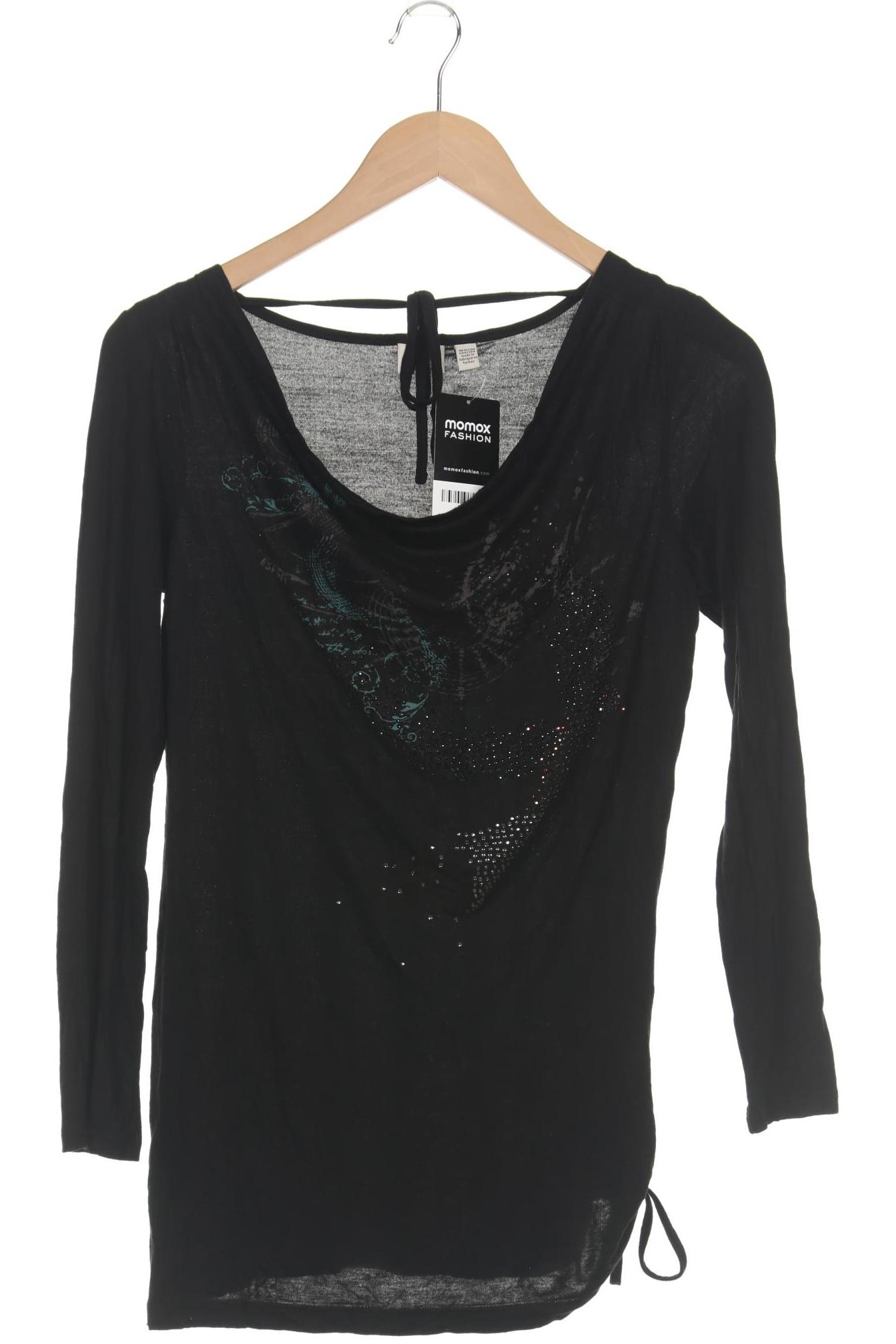 

Esprit Damen Langarmshirt, schwarz, Gr. 36