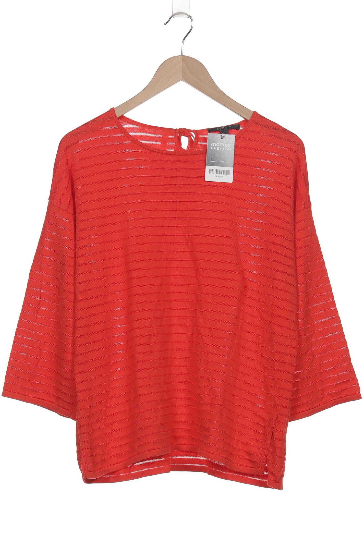 

Esprit Damen Langarmshirt, orange, Gr. 42