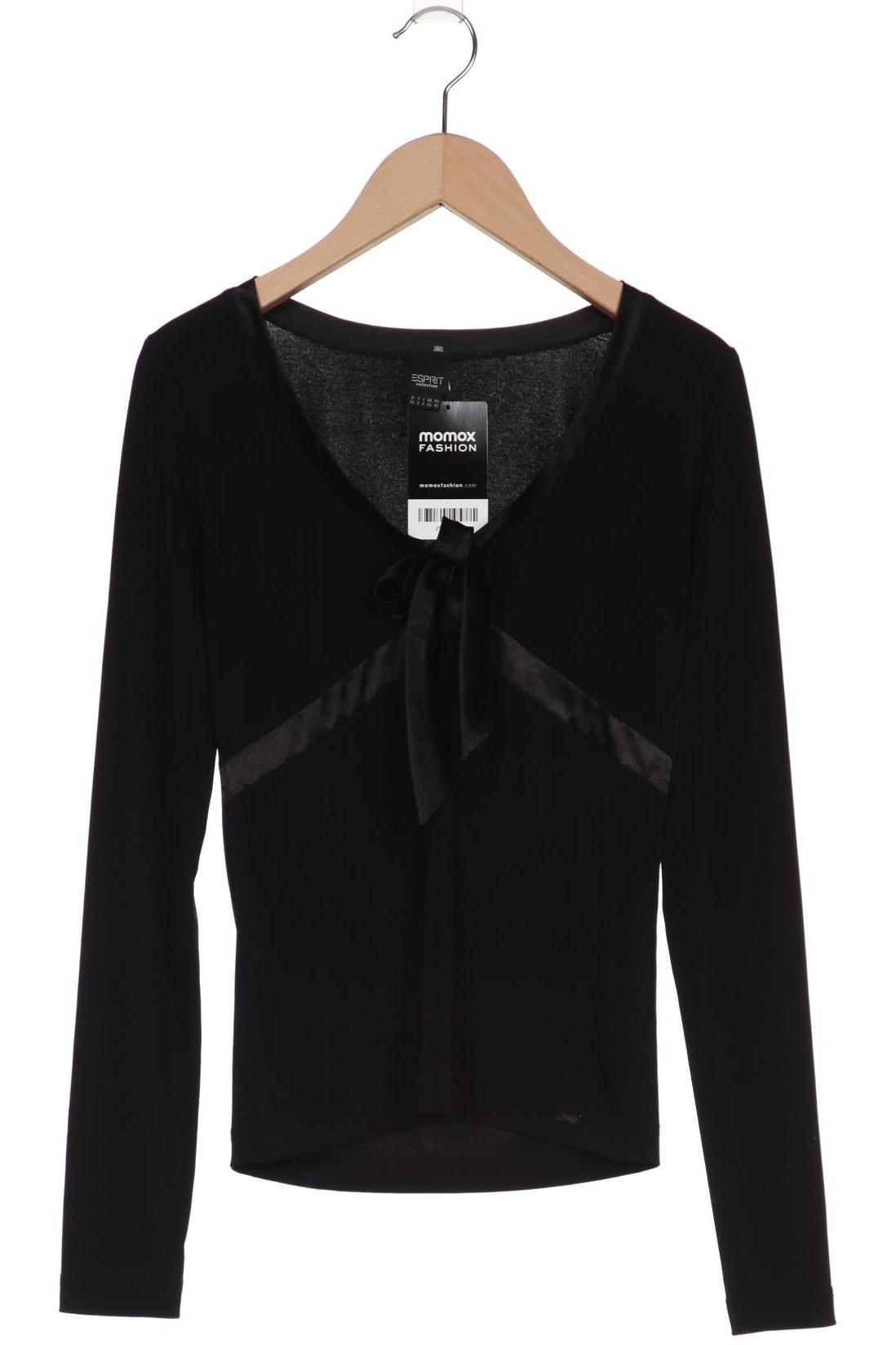 

Esprit Damen Langarmshirt, schwarz, Gr. 34