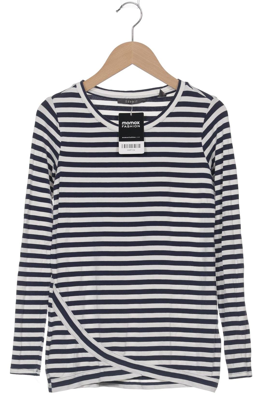 

Esprit Damen Langarmshirt, marineblau, Gr. 34