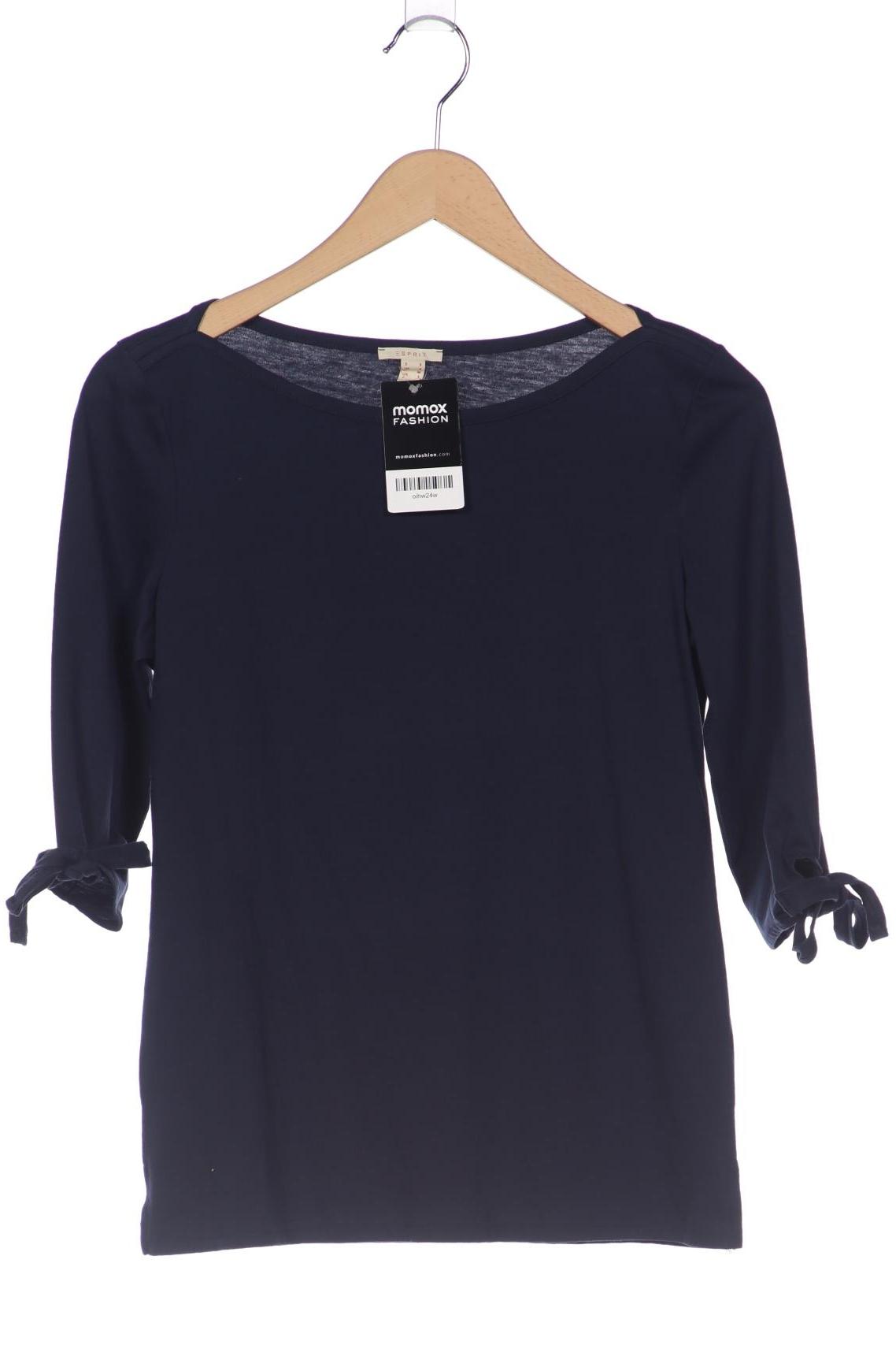 

Esprit Damen Langarmshirt, marineblau, Gr. 36