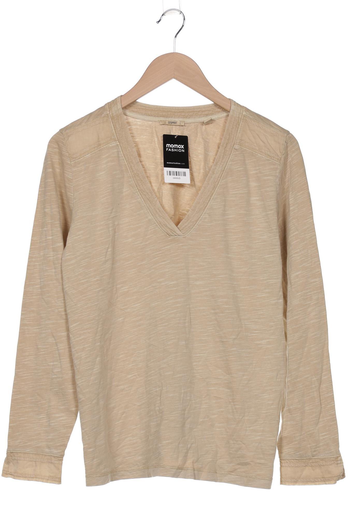 

Esprit Damen Langarmshirt, beige, Gr. 44