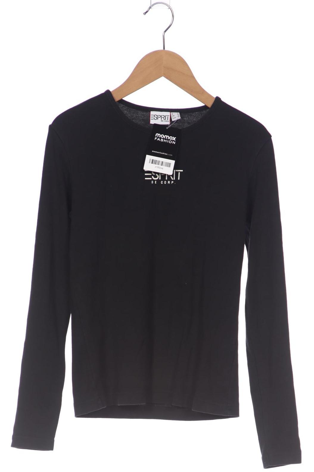 

Esprit Damen Langarmshirt, schwarz, Gr. 36