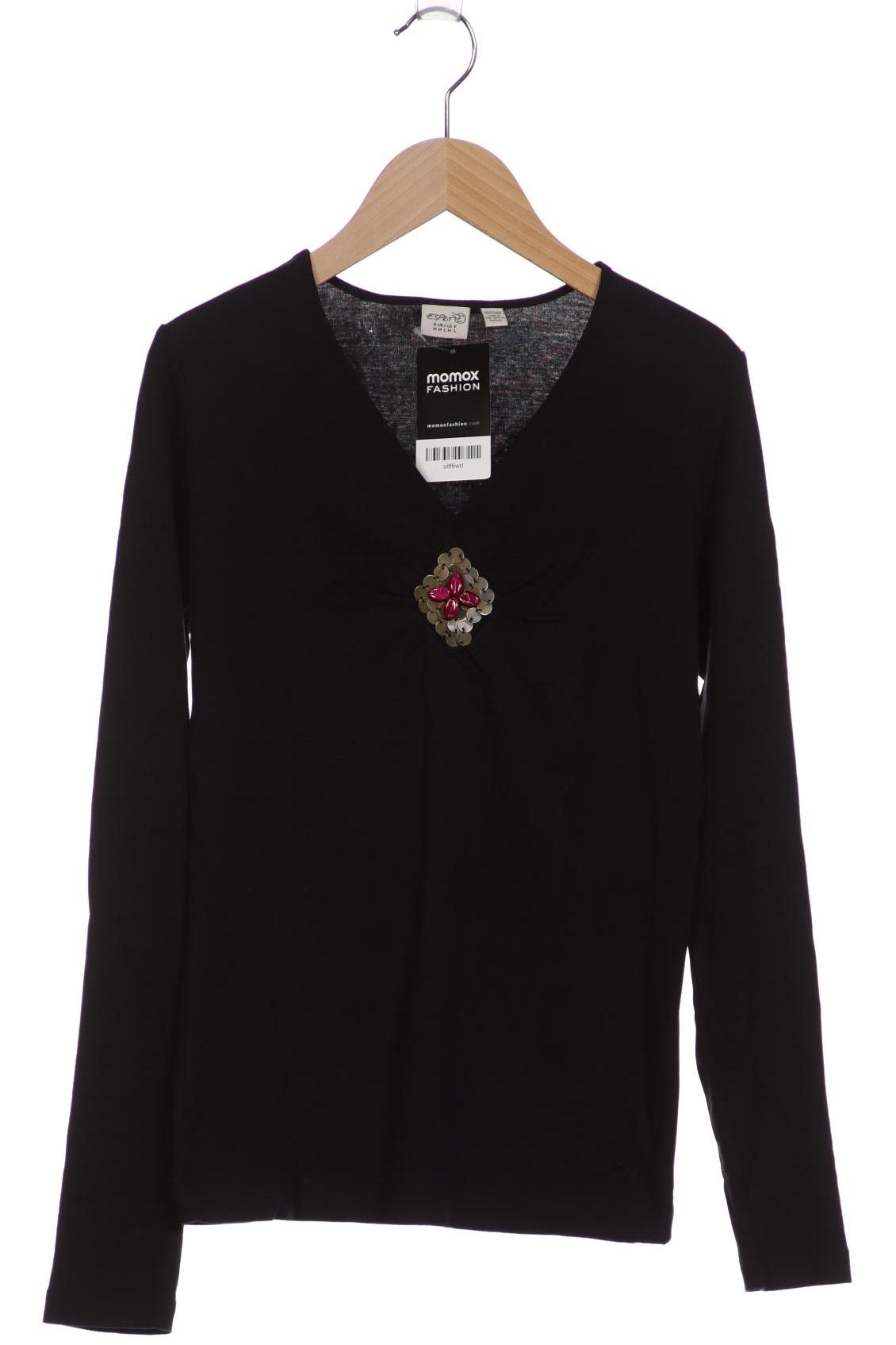 

Esprit Damen Langarmshirt, schwarz, Gr. 38