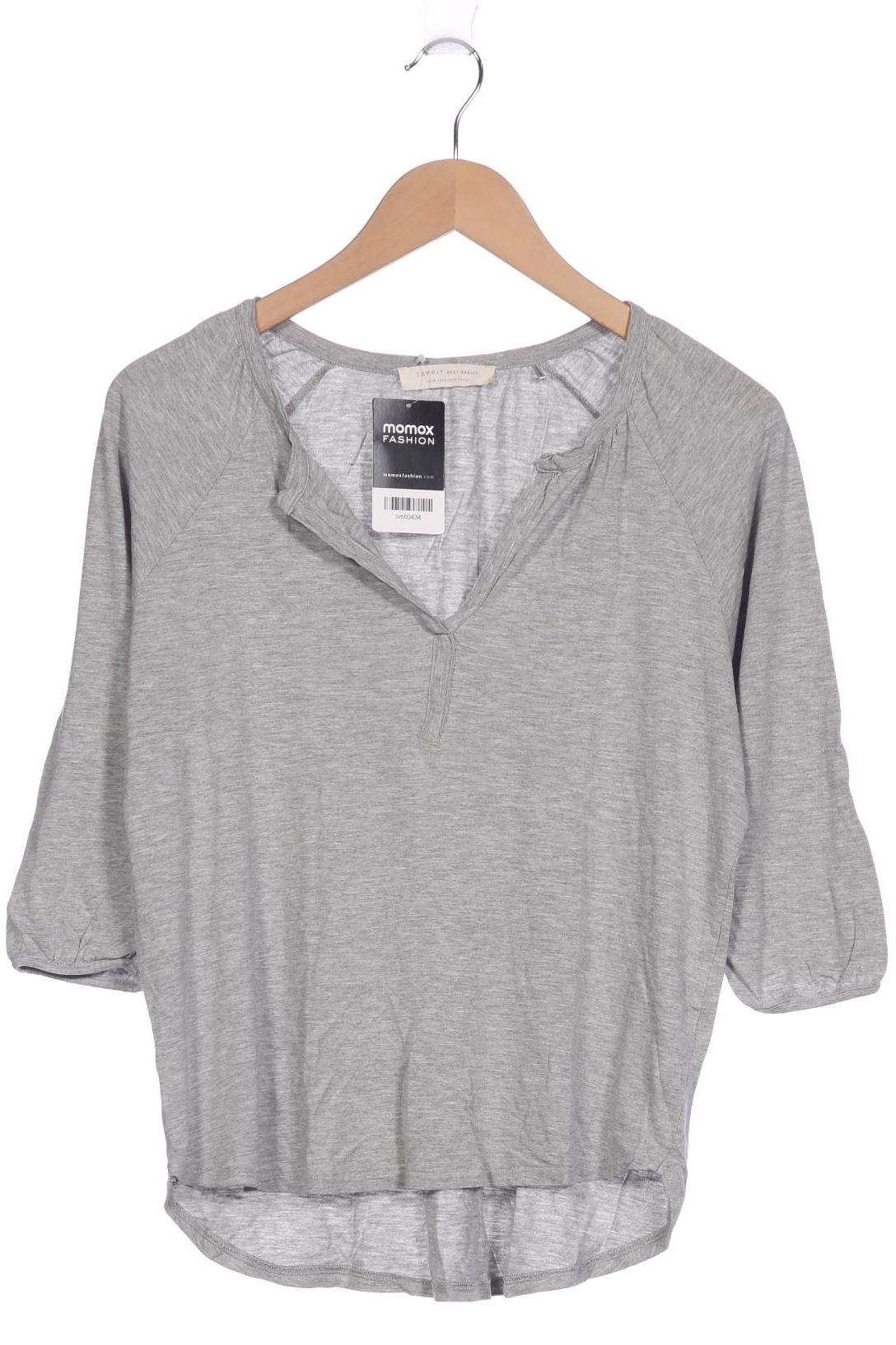 

Esprit Damen Langarmshirt, grau, Gr. 38