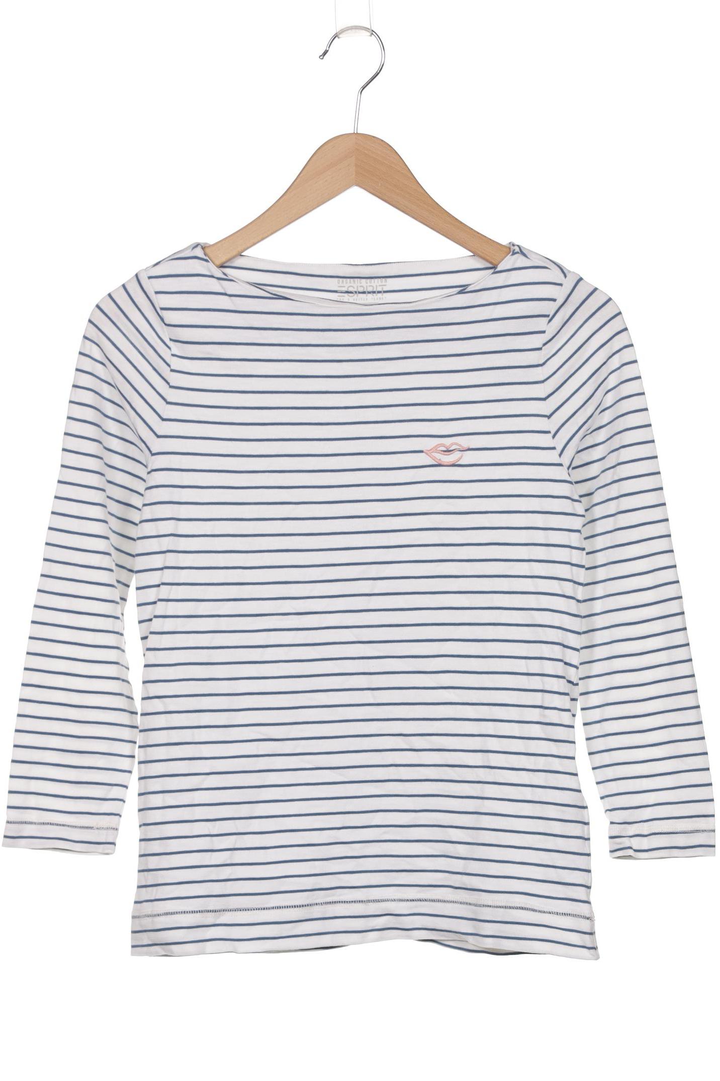 

Esprit Damen Langarmshirt, weiß, Gr. 36