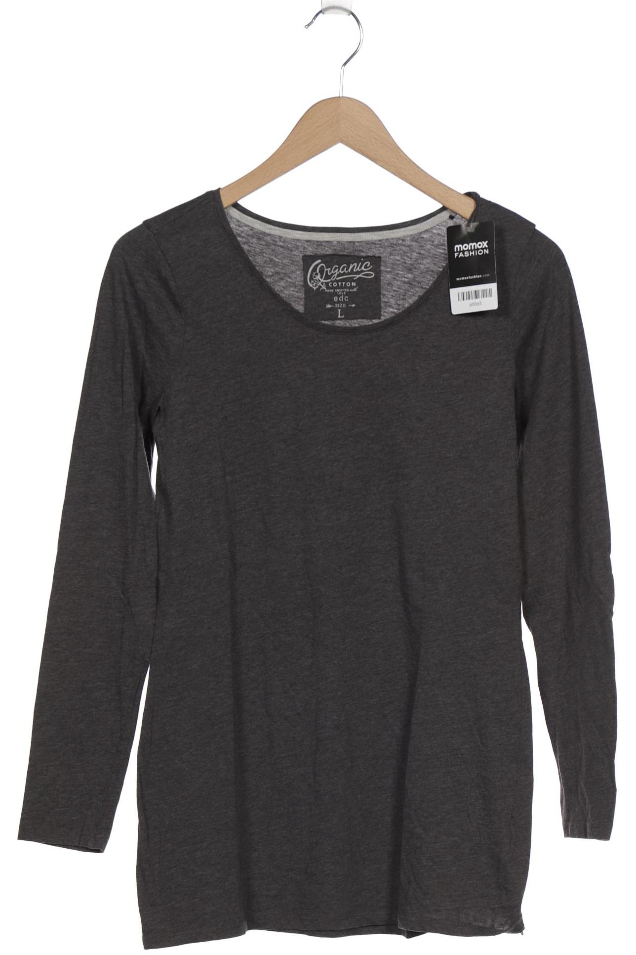 

Esprit Damen T-shirt à manches longues, grau
