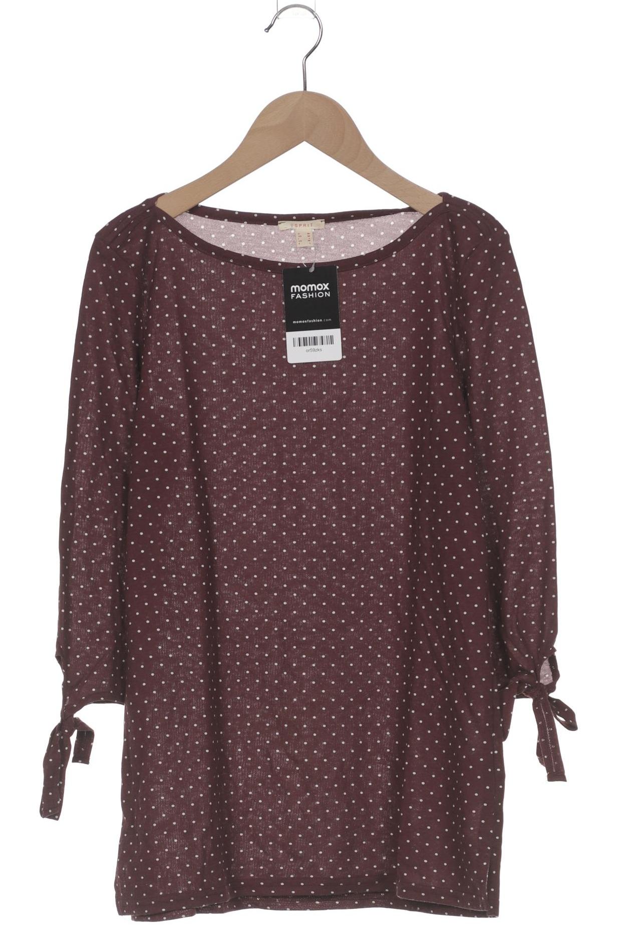 

Esprit Damen Langarmshirt, bordeaux, Gr. 38