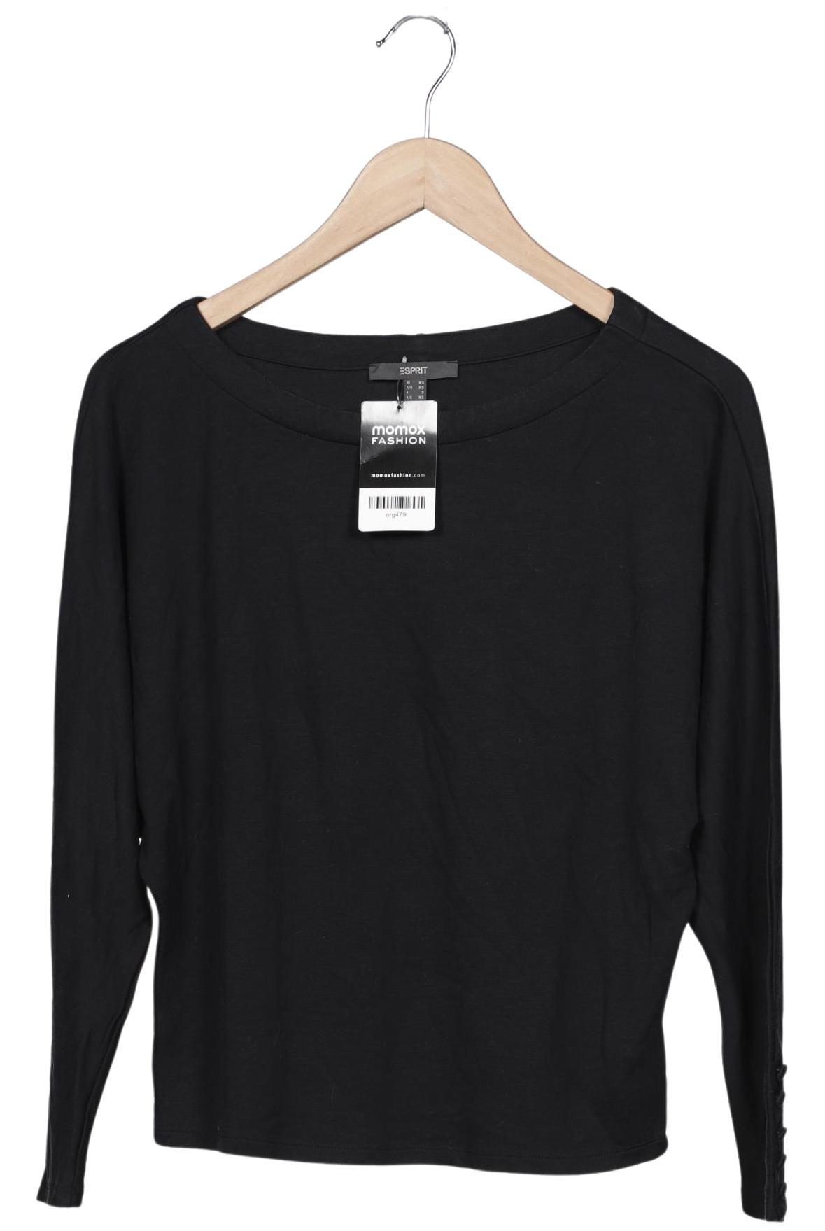 

Esprit Damen Langarmshirt, schwarz, Gr. 34