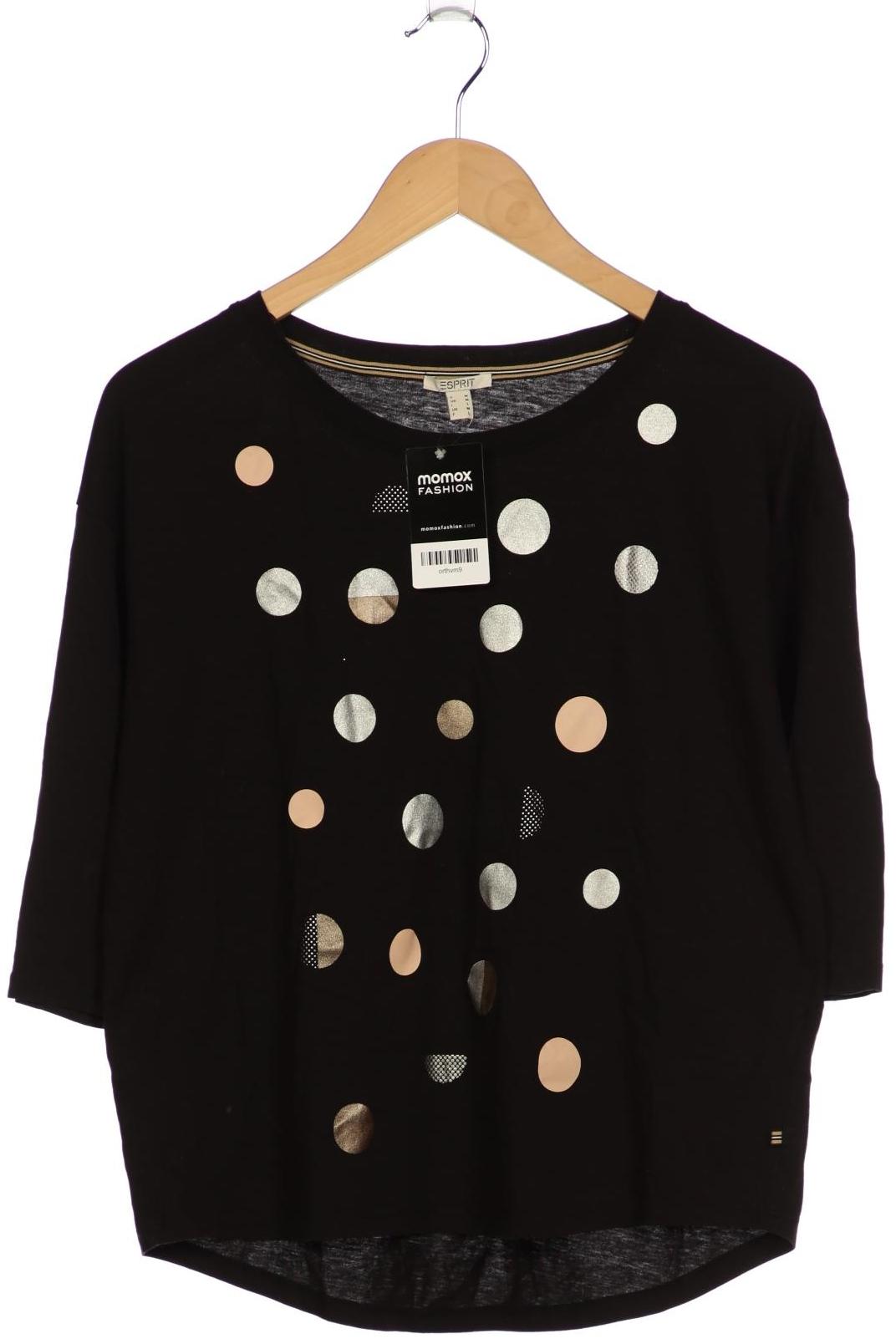 

Esprit Damen Langarmshirt, schwarz, Gr. 38