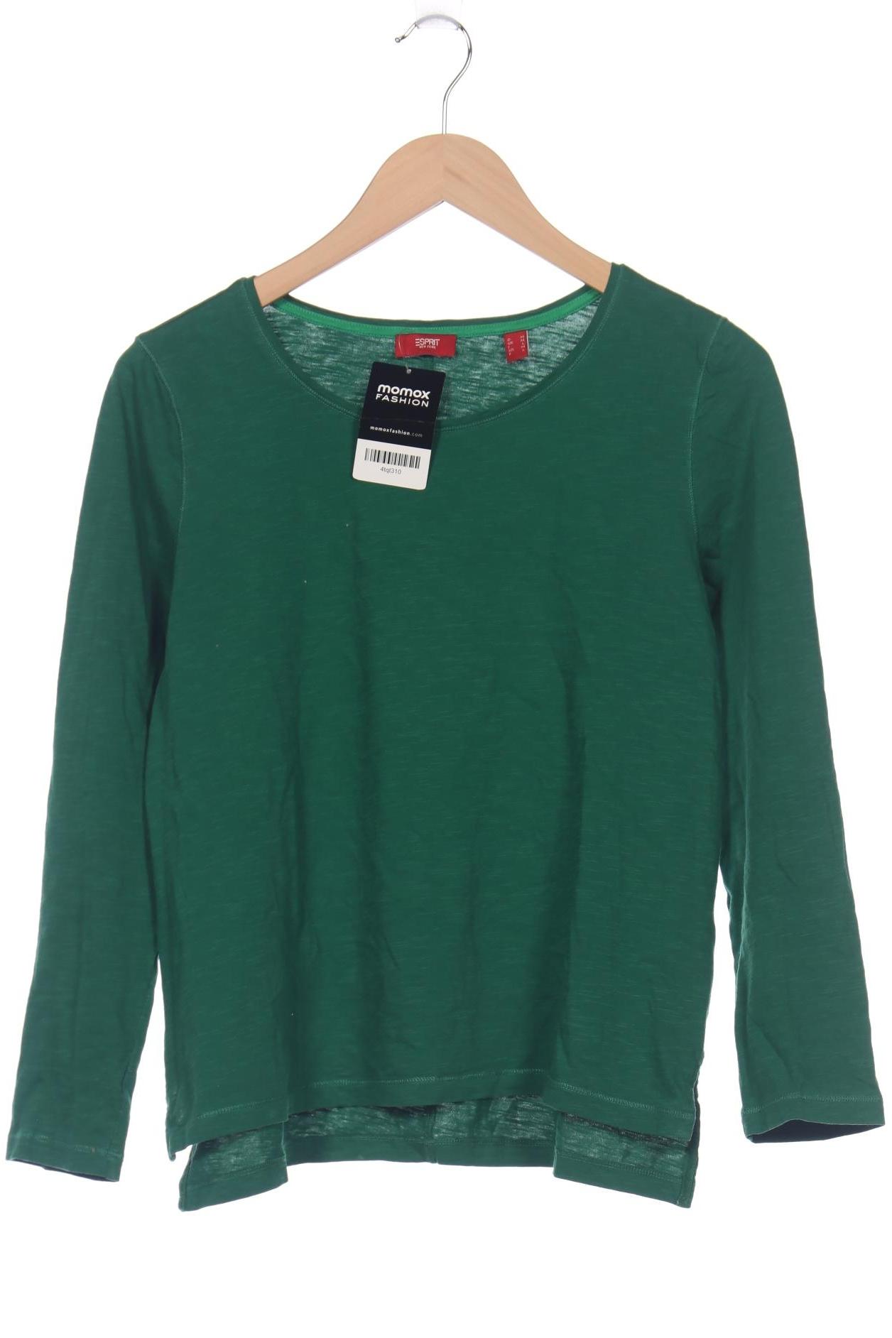 

Esprit Damen Langarmshirt, grün, Gr. 38
