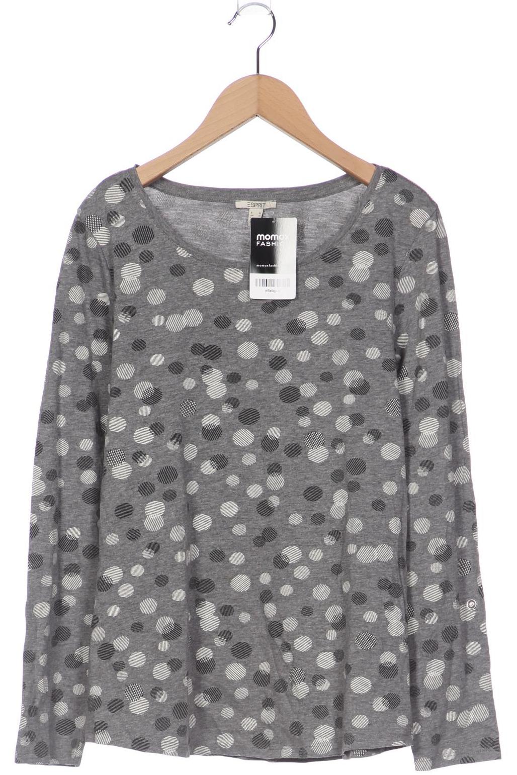 

Esprit Damen Langarmshirt, grau, Gr. 38