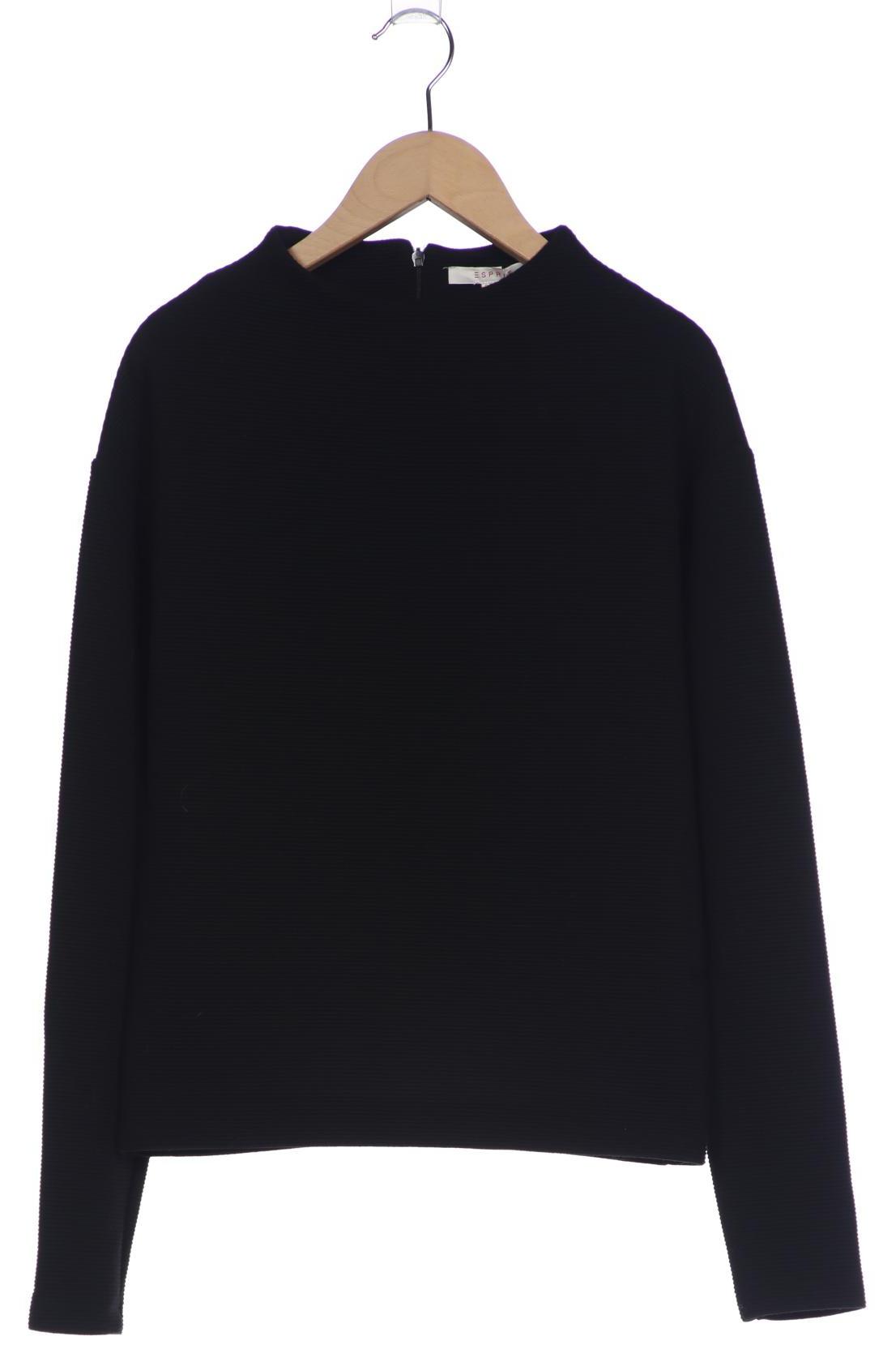 

Esprit Damen Langarmshirt, schwarz, Gr. 36