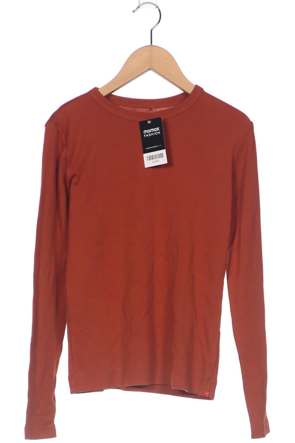 

Esprit Damen Langarmshirt, orange, Gr. 38