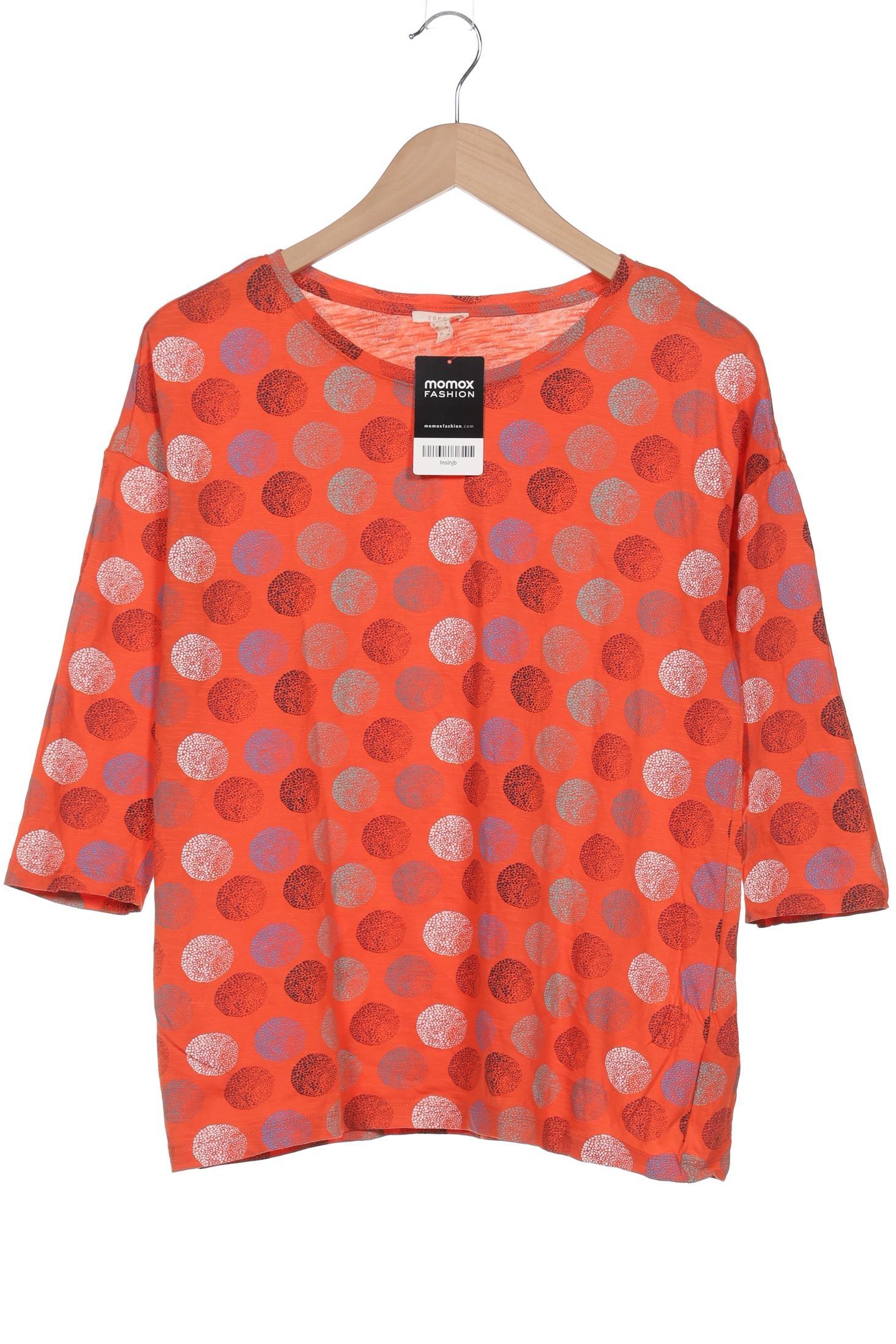 

Esprit Damen Langarmshirt, orange, Gr. 42