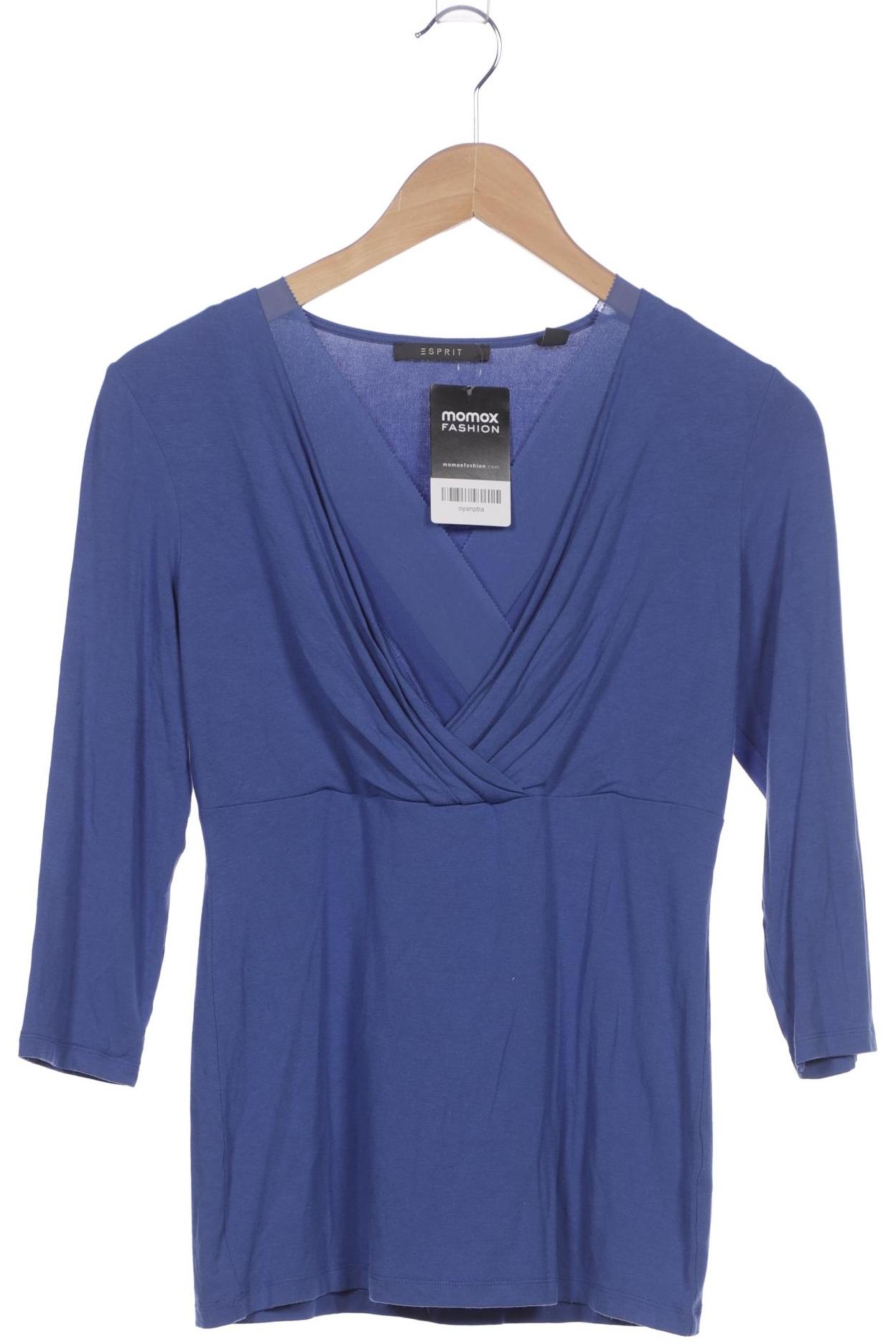 

Esprit Damen Langarmshirt, blau, Gr. 38