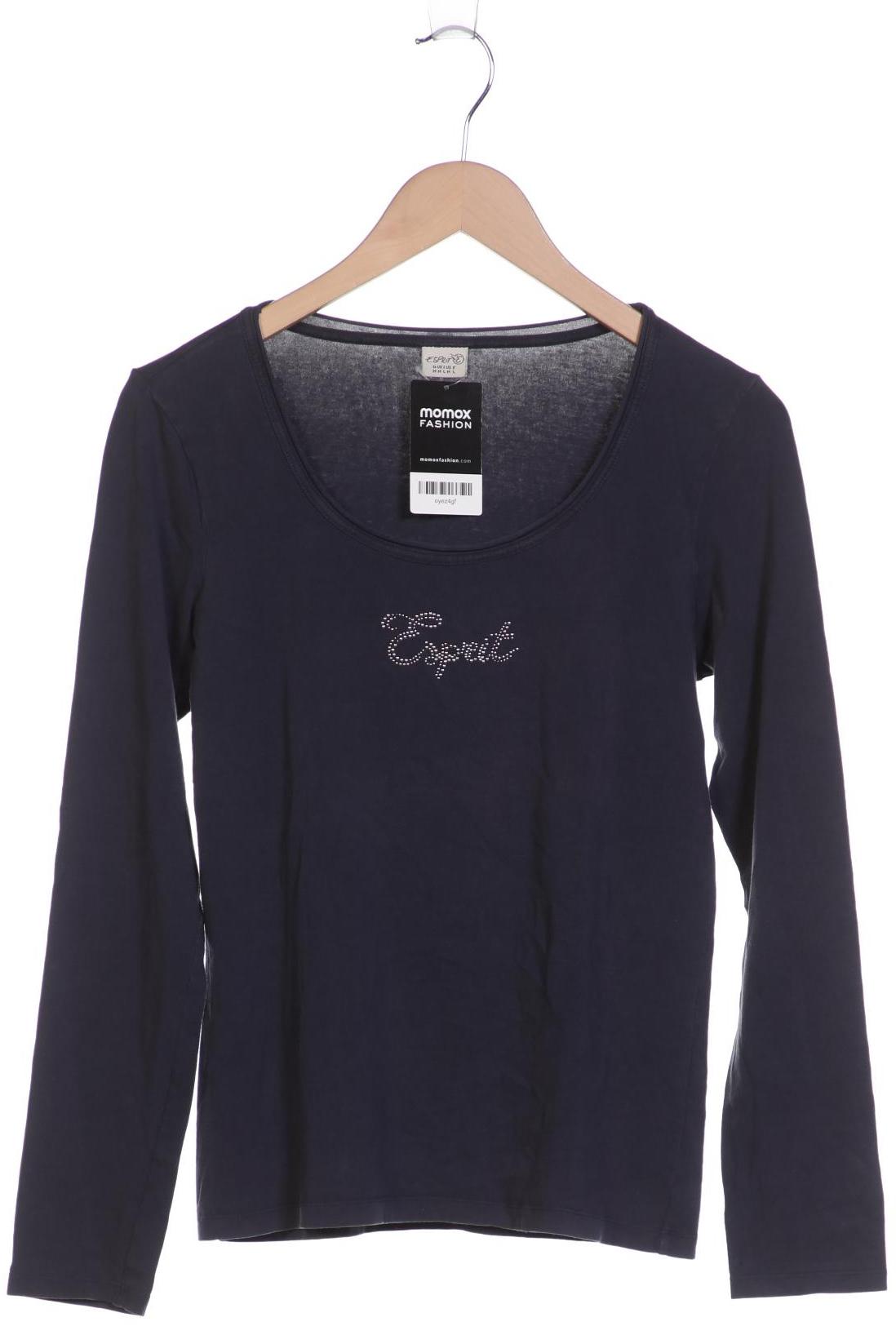 

Esprit Damen Langarmshirt, marineblau, Gr. 38