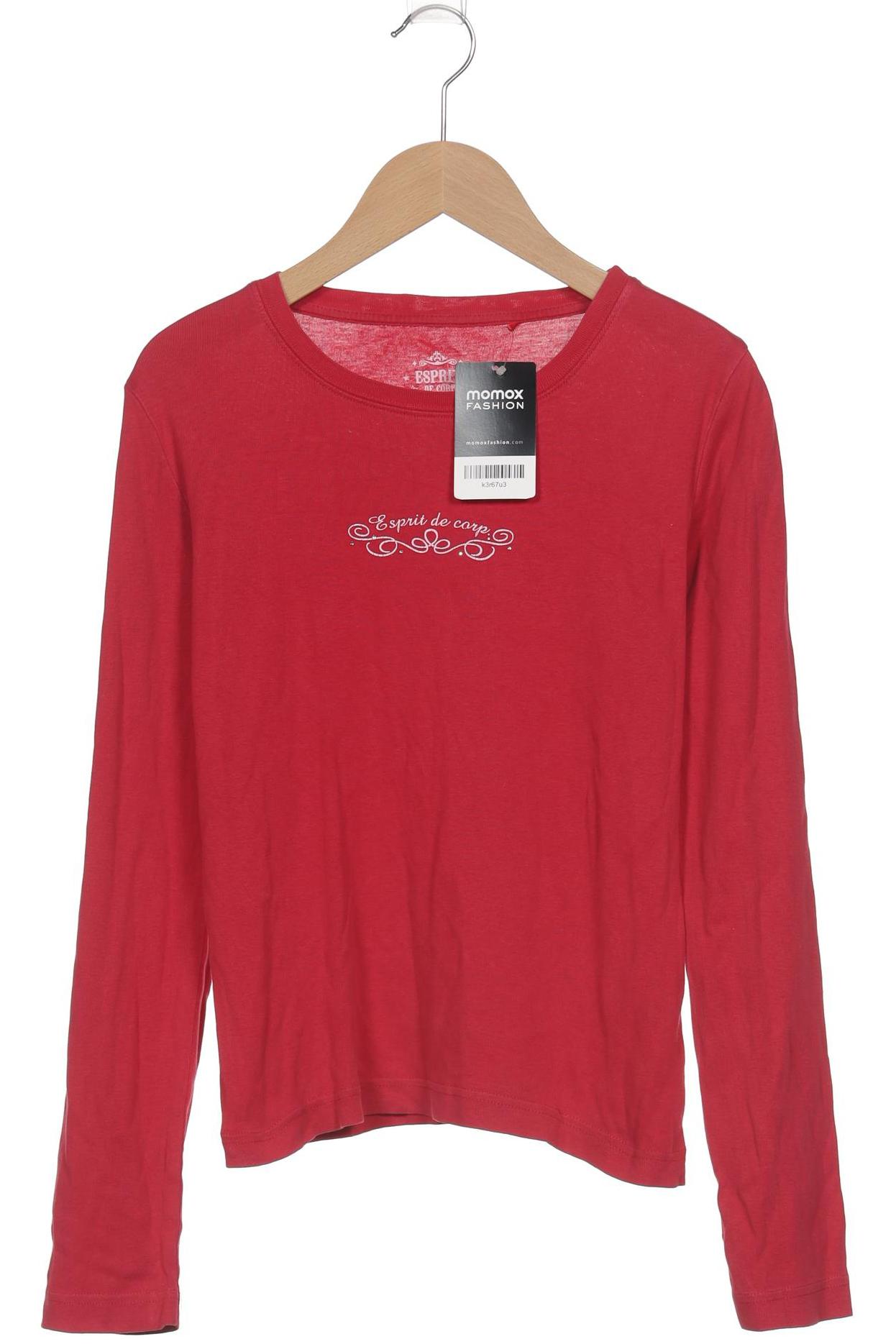 

Esprit Damen Langarmshirt, rot, Gr. 36