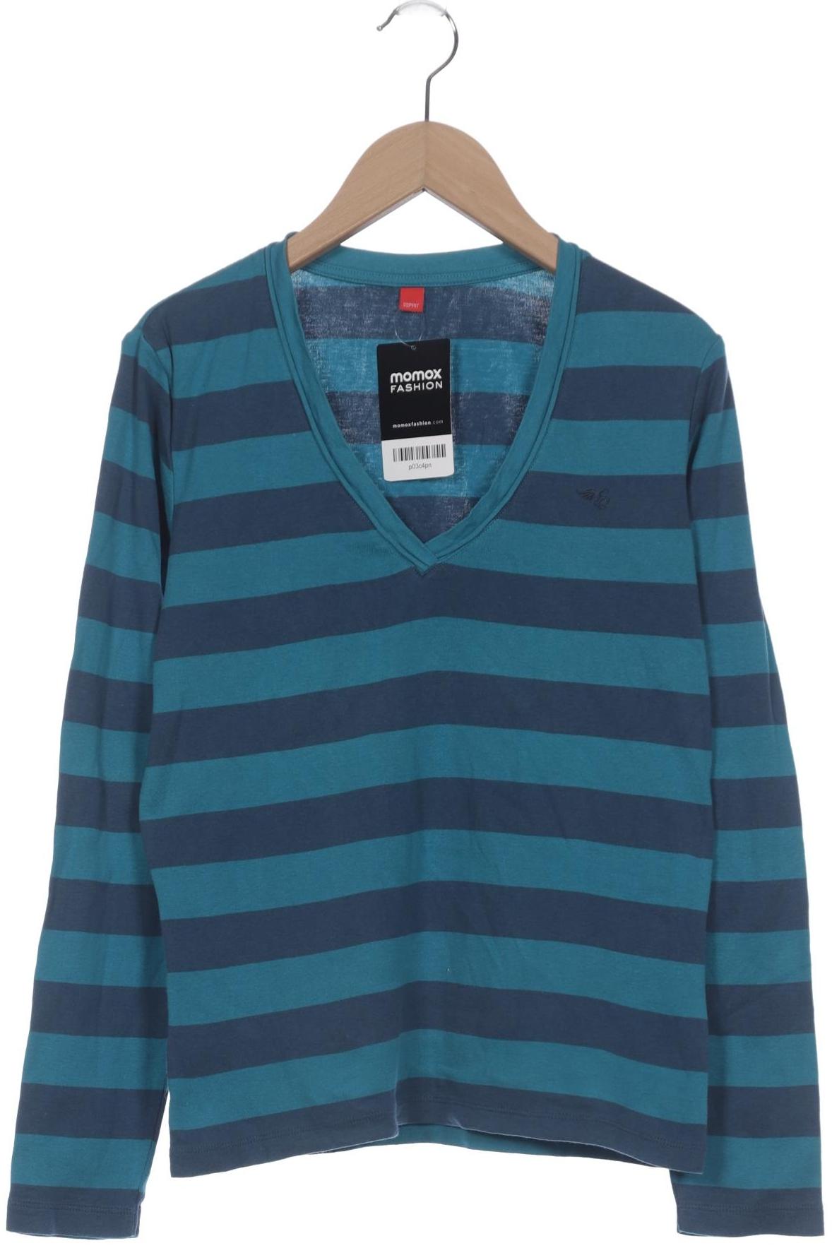 

Esprit Damen Langarmshirt, blau, Gr. 42