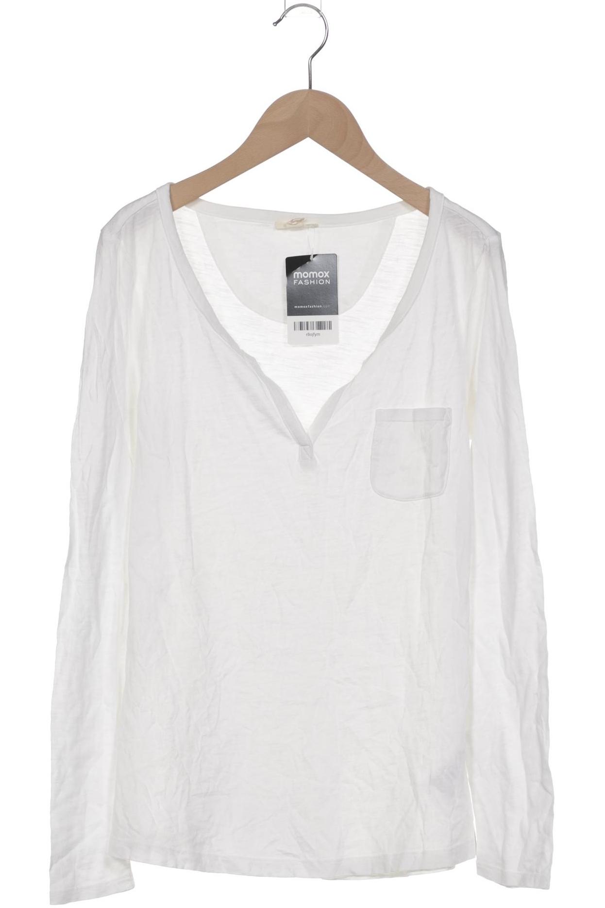 

Esprit Damen Langarmshirt, weiß, Gr. 36