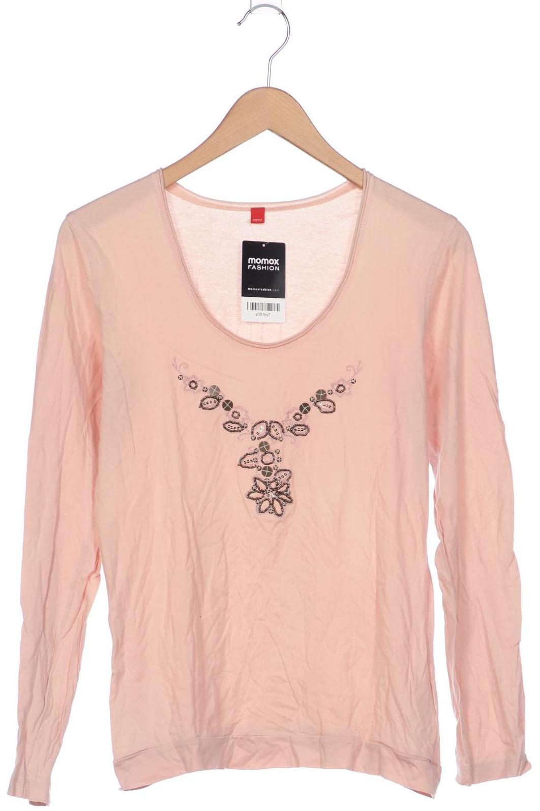 

Esprit Damen Langarmshirt, pink, Gr. 42